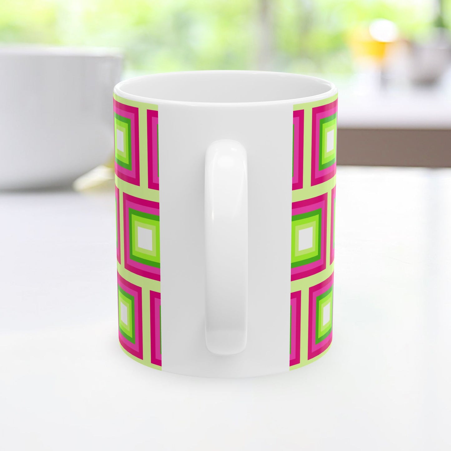Geo Art Mug – Bold Color, Daily Joy