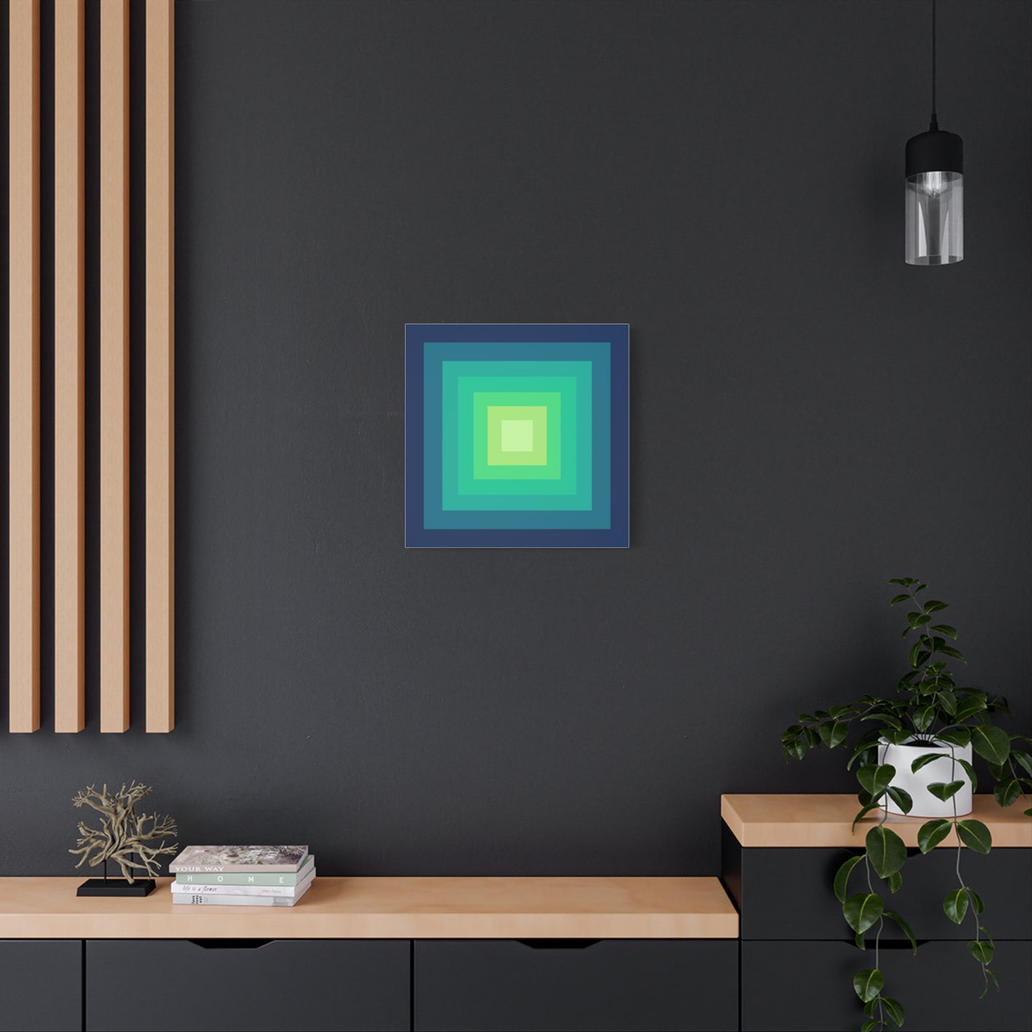Modern Geometric Canvas Art | Bold Colors, Clean Lines, Creative Energy