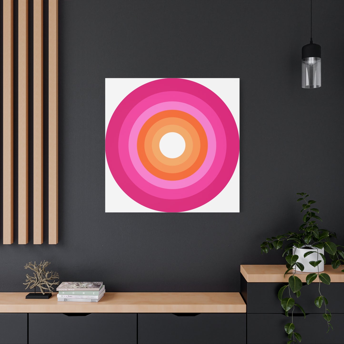 Modern Geometric Canvas Art | Bold Colors, Clean Lines, Creative Energy