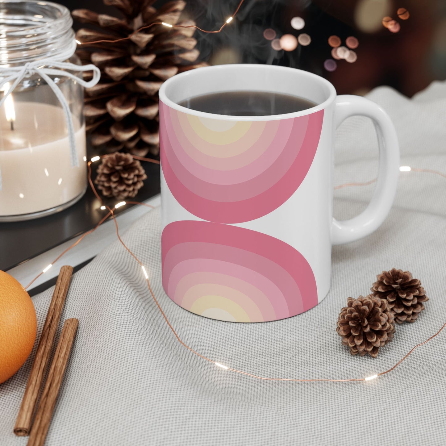 Geo Art Mug – Bold Color, Daily Joy