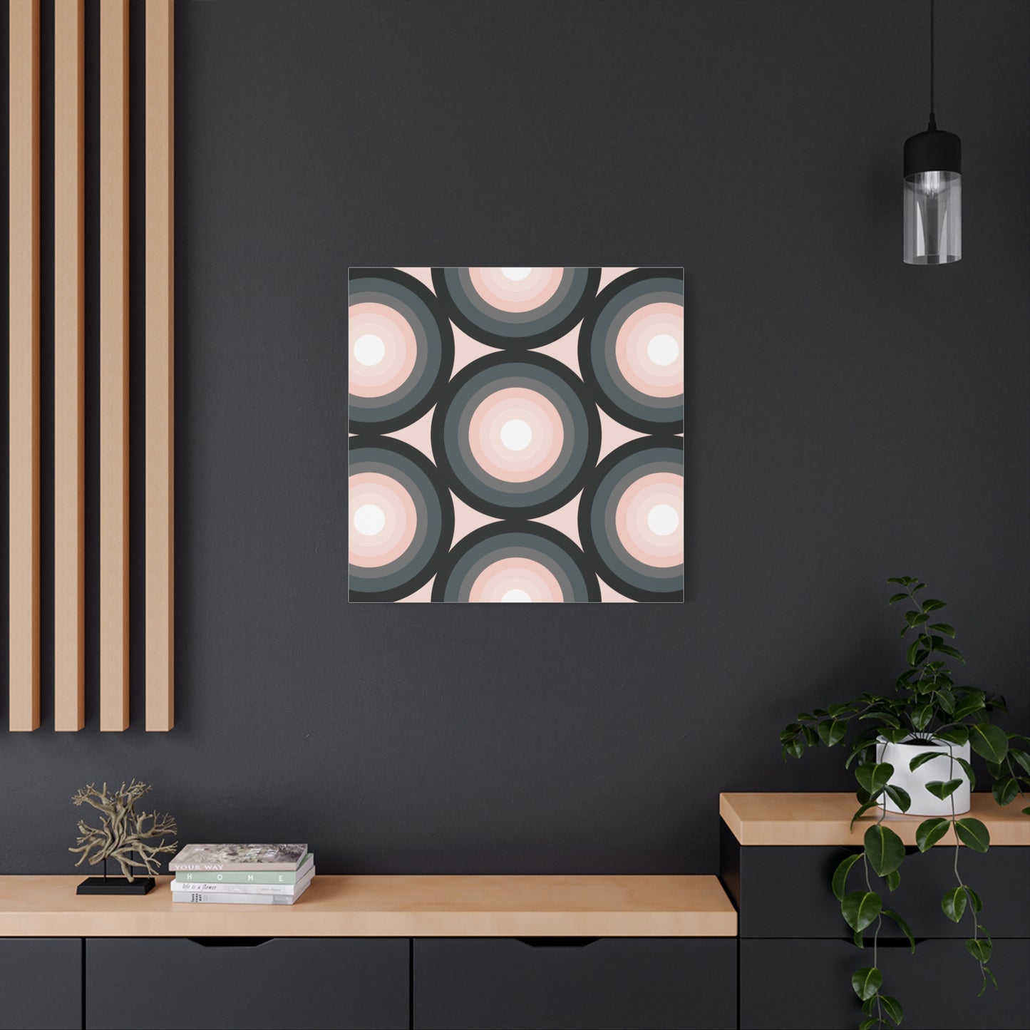 Modern Geometric Canvas Art | Bold Colors, Clean Lines, Creative Energy