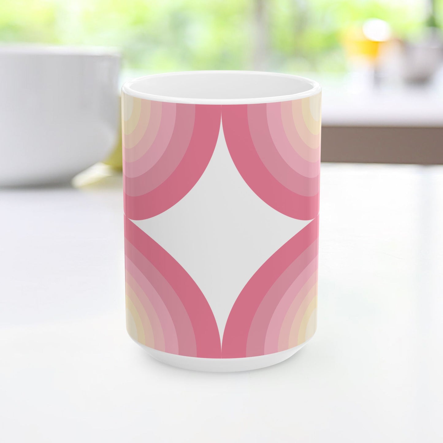 Geo Art Mug – Bold Color, Daily Joy