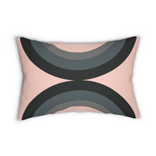 Geometric Lumbar Pillow | Bold Style, Everyday Comfort
