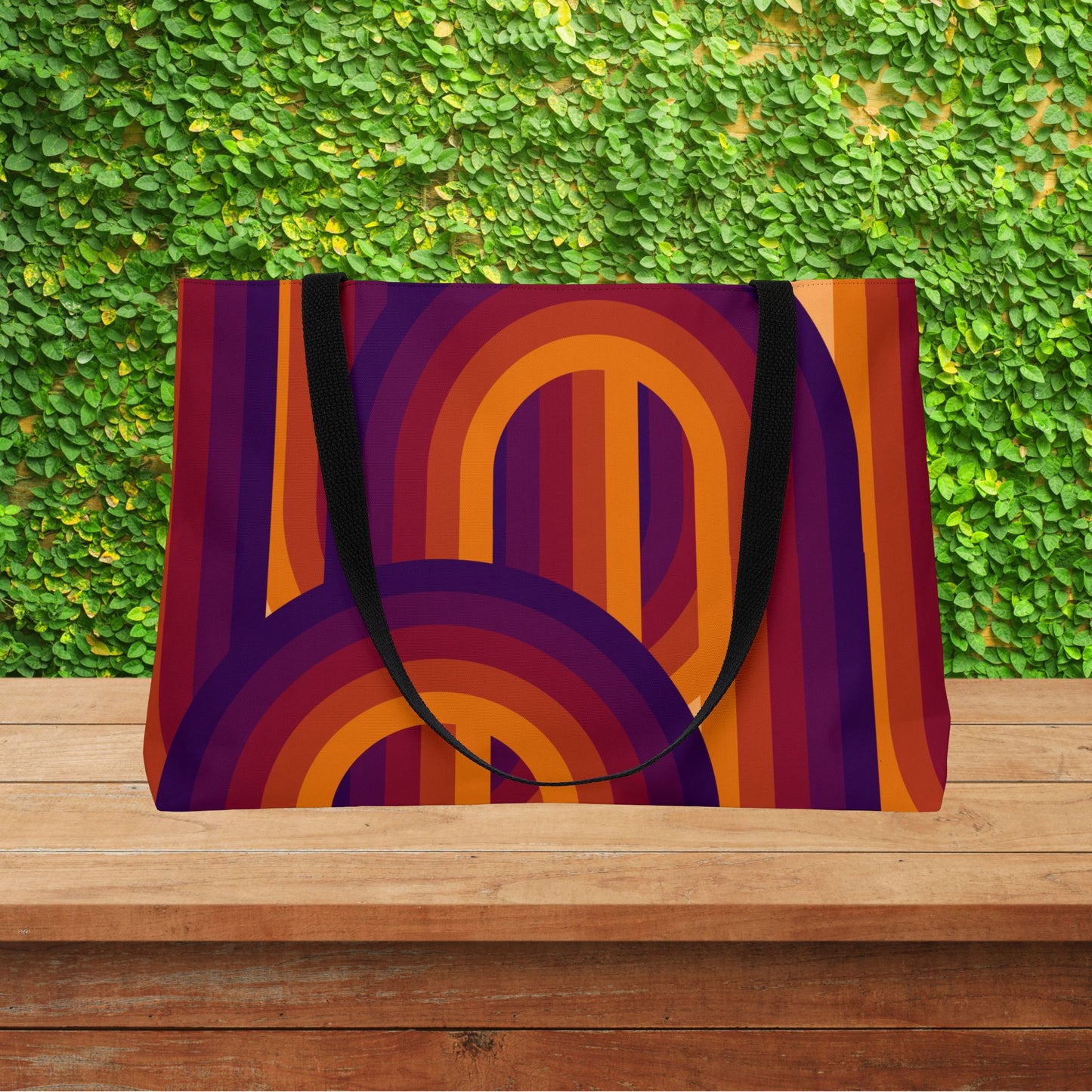 Geometric Art — XL Tote Bag | Carry-All