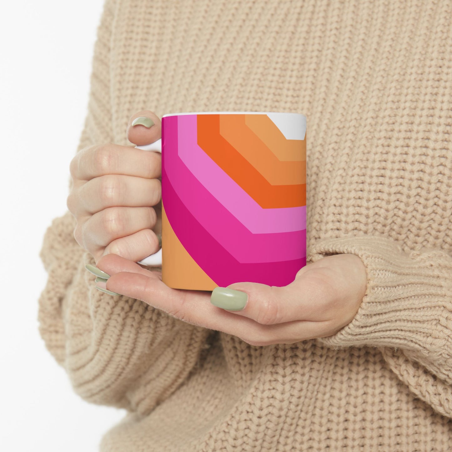 Geo Art Mug – Bold Color, Daily Joy