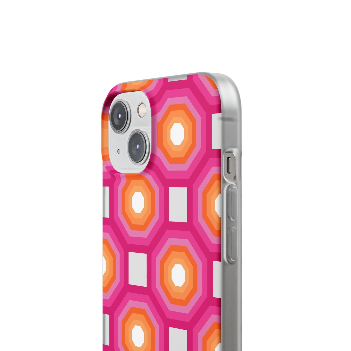 Stylish Geometric Phone Case, Flexible Phone Cover, Unique Modern Design, Perfect Gift, Trendy Accessory, Eco-Friendly Case