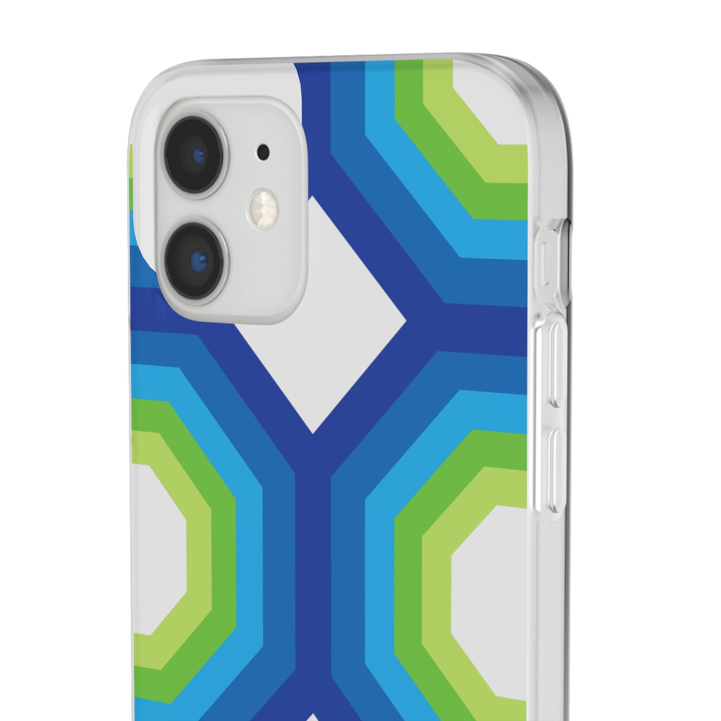 Stylish Geometric Phone Case, Flexible Phone Cover, Unique Modern Design, Perfect Gift, Trendy Accessory, Eco-Friendly Case