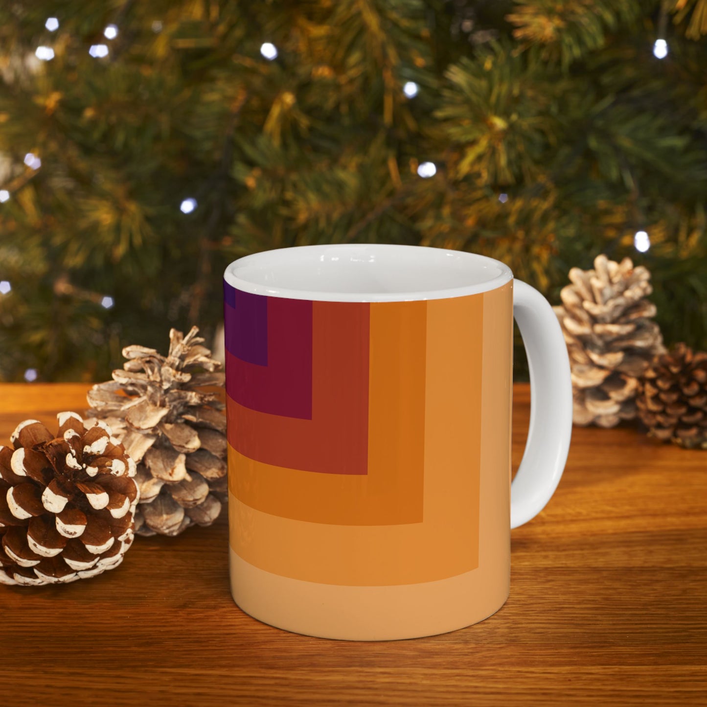 Geo Art Mug – Bold Color, Daily Joy