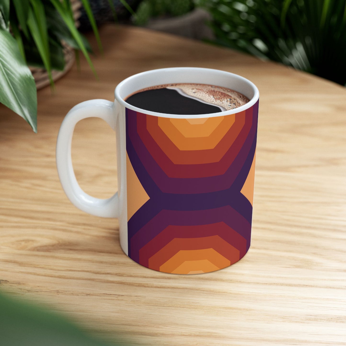 Geo Art Mug – Bold Color, Daily Joy