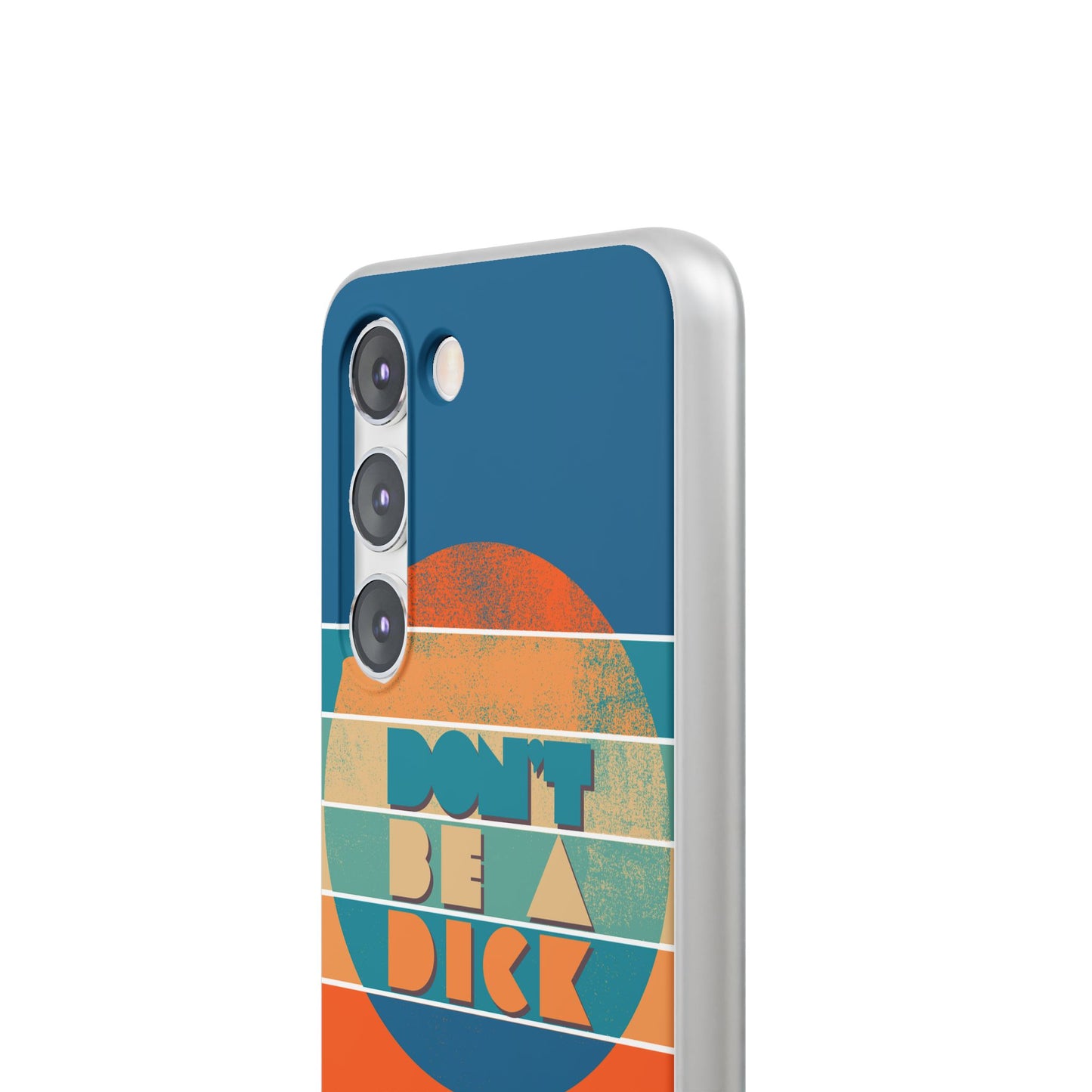 Phone Case - 'Don't Be a Dick' Retro 70s style