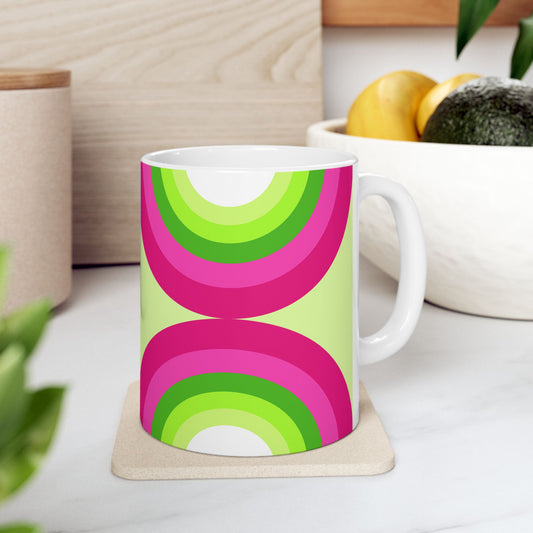 Geo Art Mug – Bold Color, Daily Joy