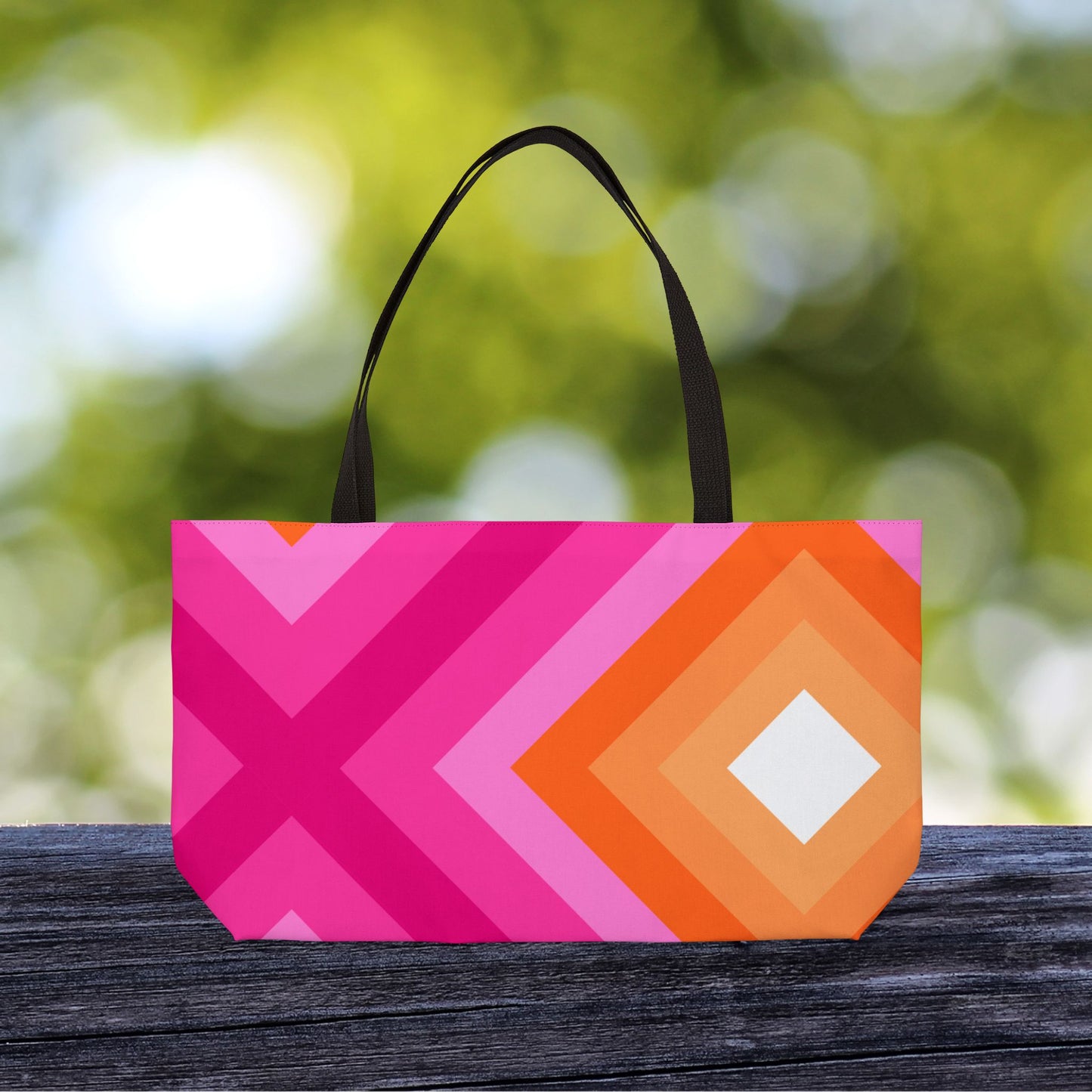 Geometric Art — XL Tote Bag | Carry-All