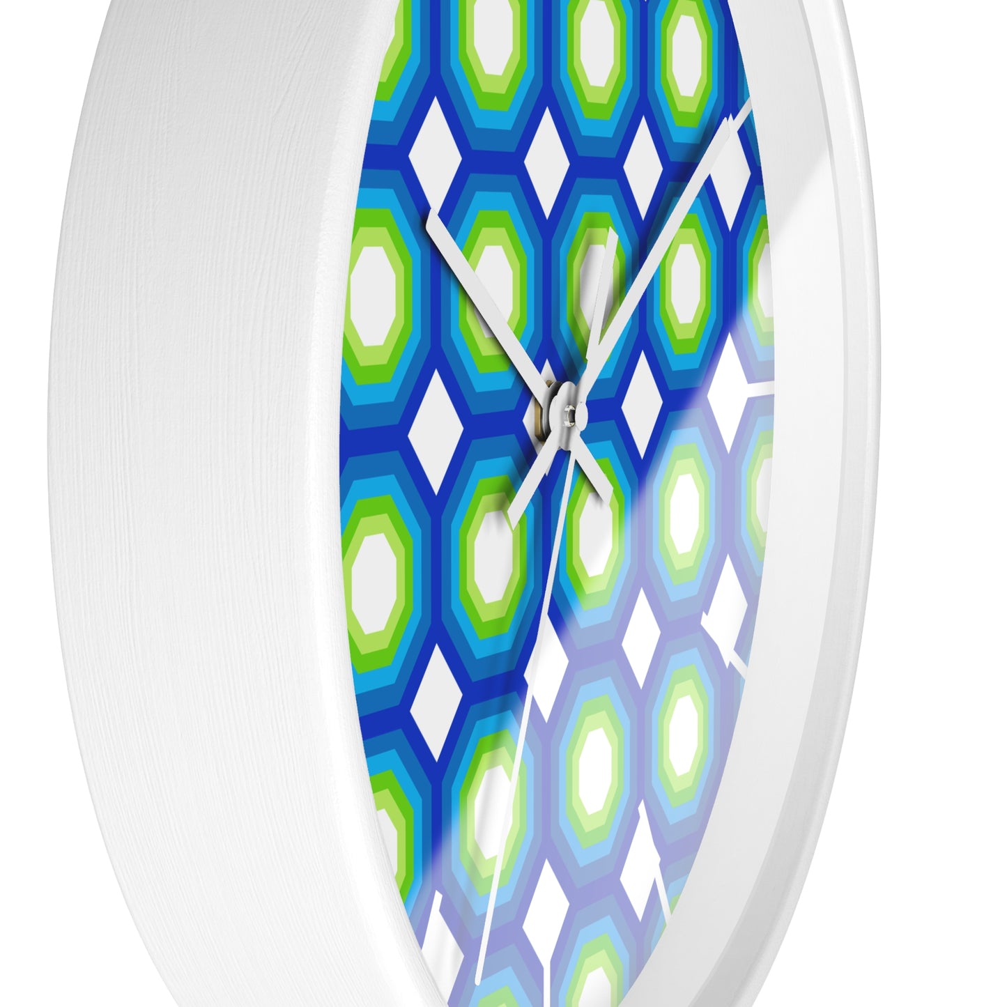 Geometric Art Wall Clock | Bold, Modern, and Right on Time