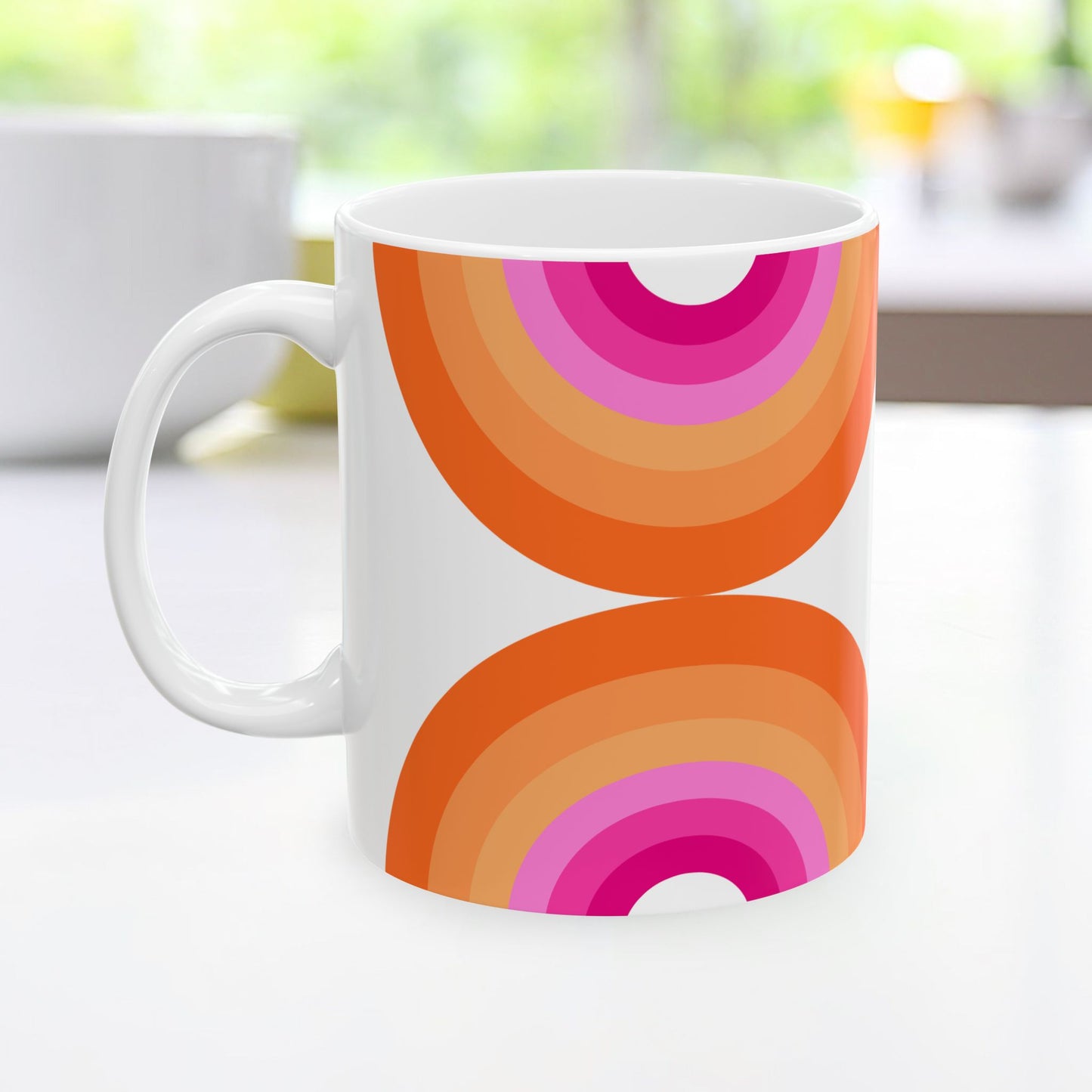 Geo Art Mug – Bold Color, Daily Joy