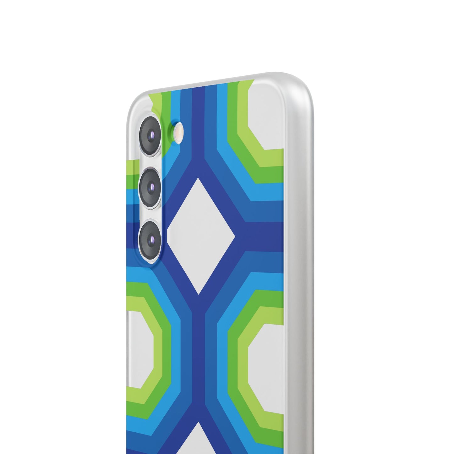 Stylish Geometric Phone Case, Flexible Phone Cover, Unique Modern Design, Perfect Gift, Trendy Accessory, Eco-Friendly Case