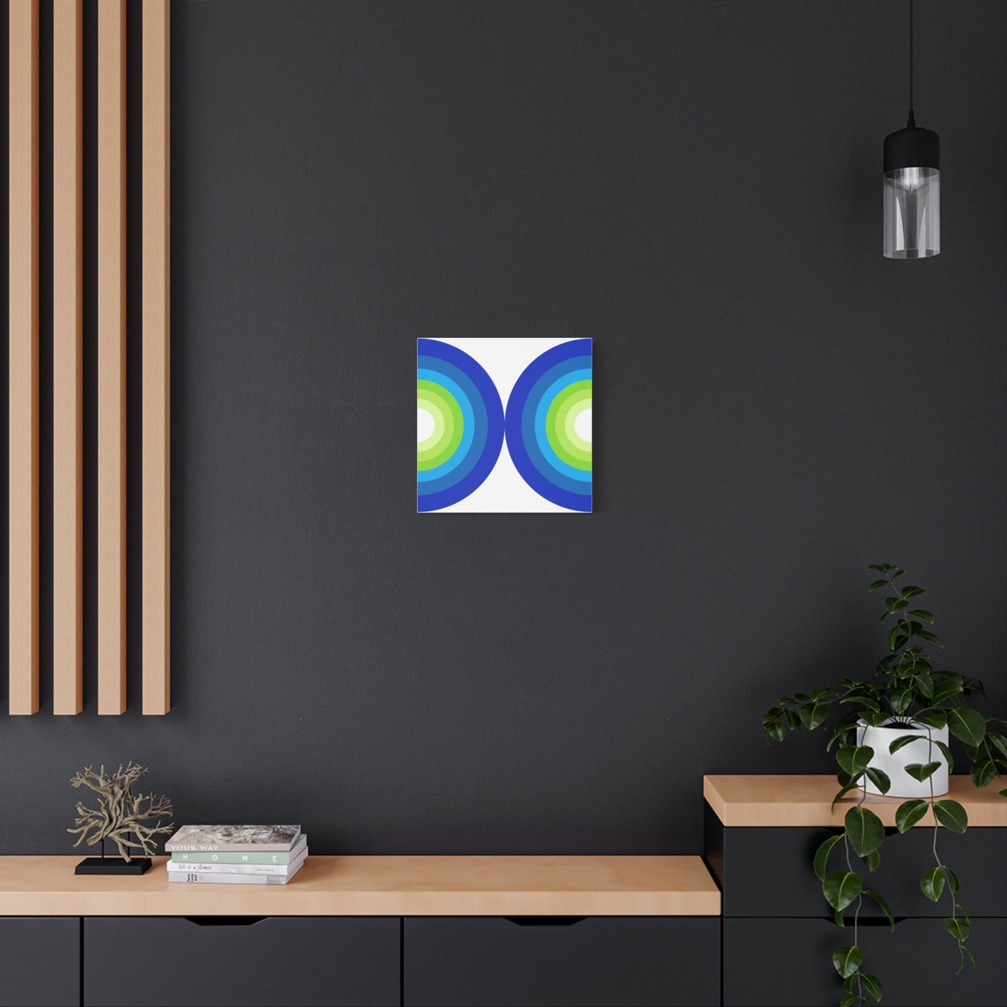 Modern Geometric Canvas Art | Bold Colors, Clean Lines, Creative Energy
