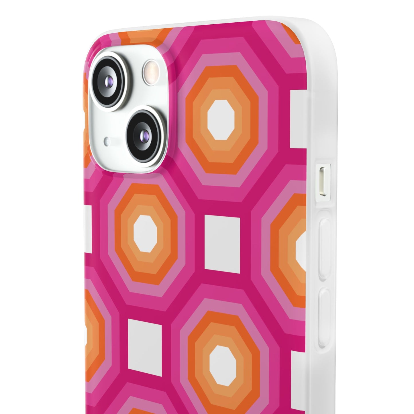 Stylish Geometric Phone Case, Flexible Phone Cover, Unique Modern Design, Perfect Gift, Trendy Accessory, Eco-Friendly Case