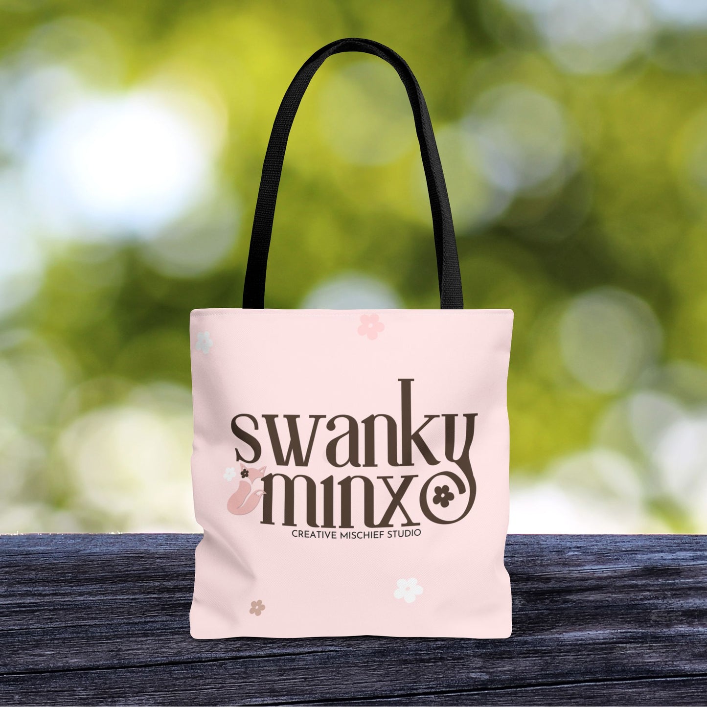 Swanky Minx Creative Mischief Studio Logo Tote Bag