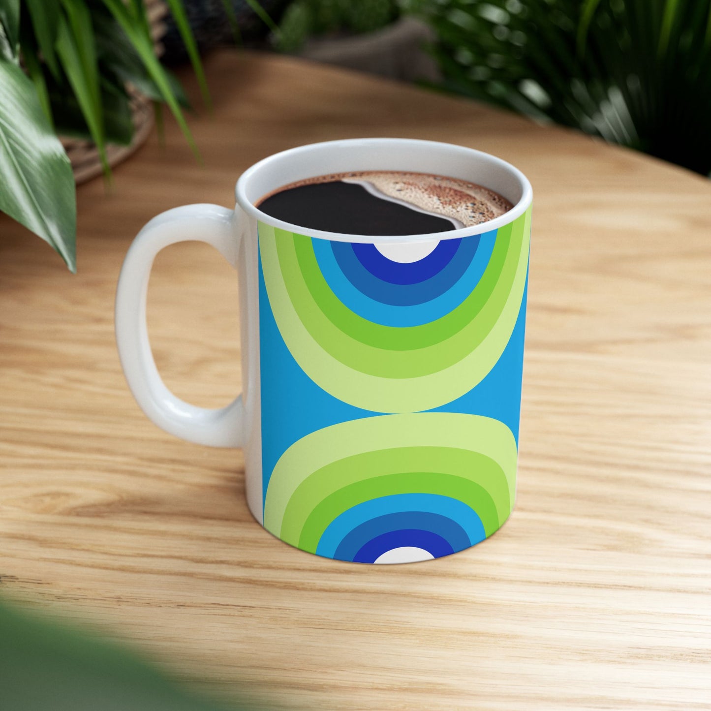 Geo Art Mug – Bold Color, Daily Joy