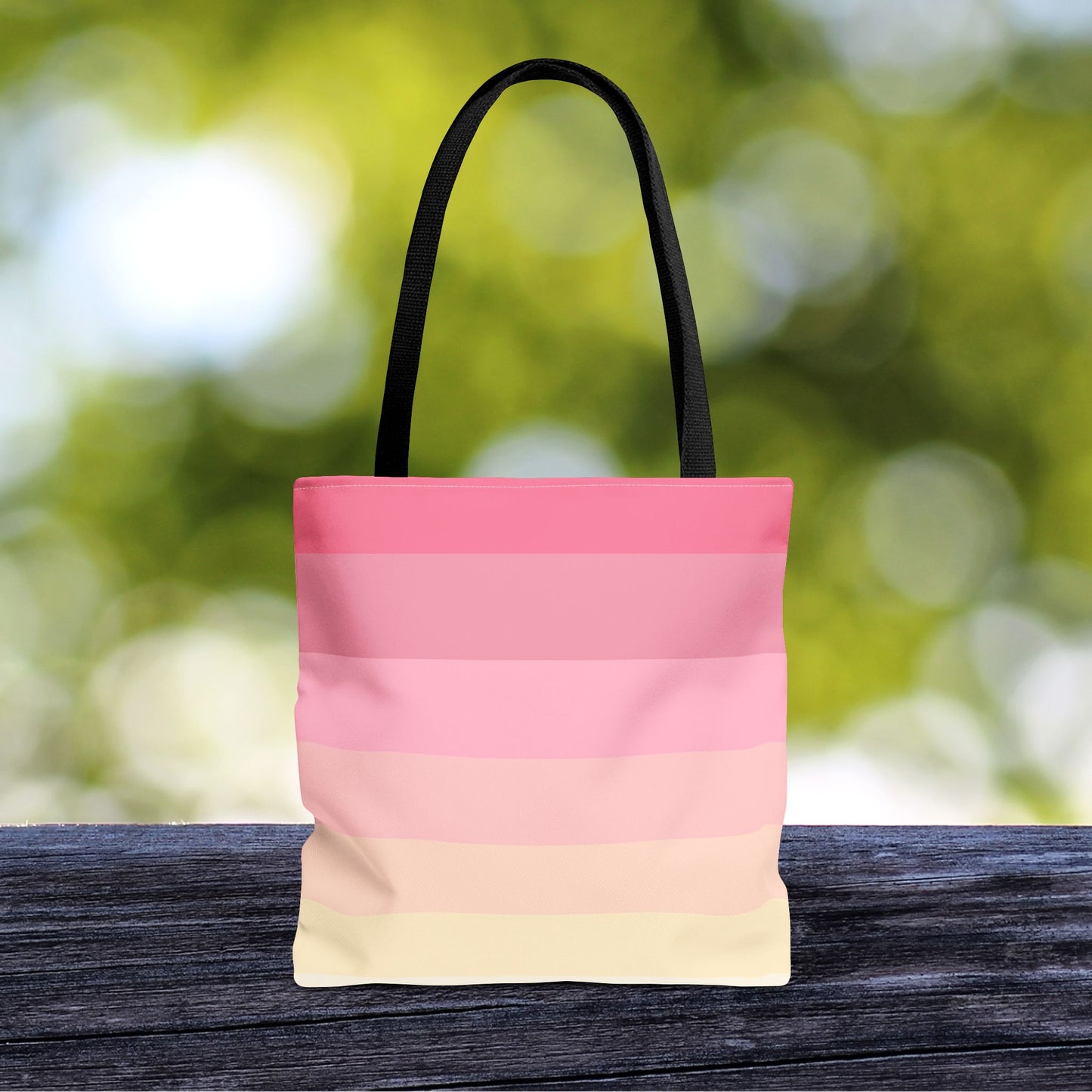 Geo Art XVIII Tote Bag – 3 sizes | Bold lines. Vivid color. Retro with a modern twist.