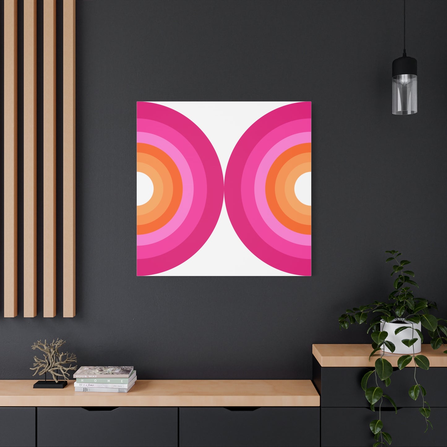 Modern Geometric Canvas Art | Bold Colors, Clean Lines, Creative Energy