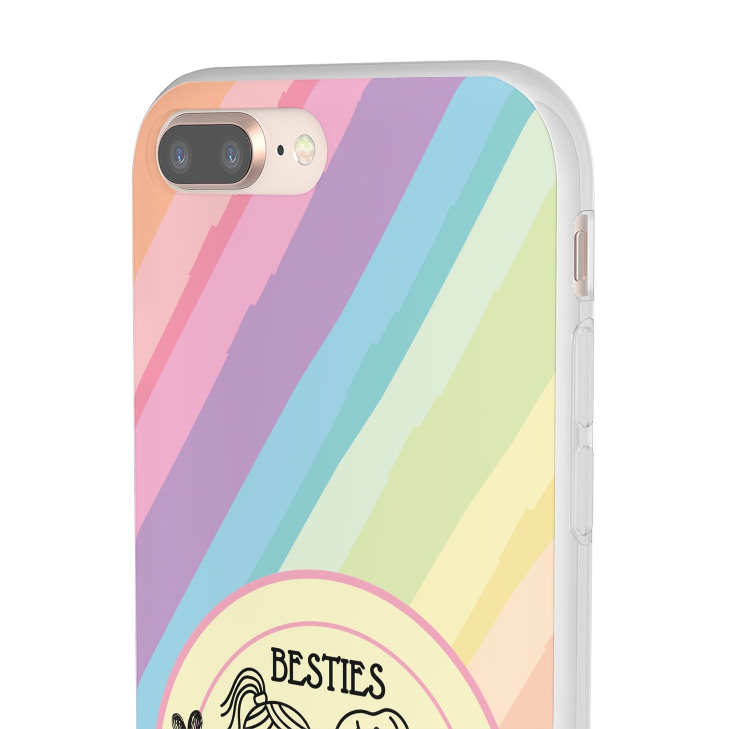 Phone Cases - Pastels Besties Ride or Die | "I'd Cut a Bitch for You"
