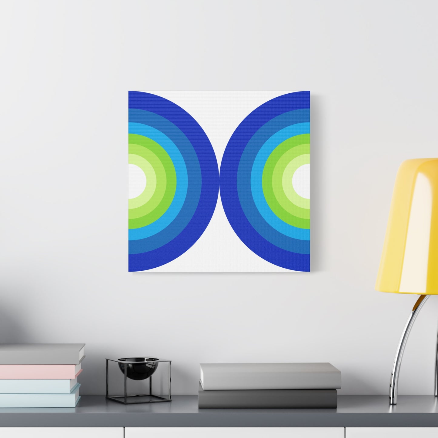 Modern Geometric Canvas Art | Bold Colors, Clean Lines, Creative Energy