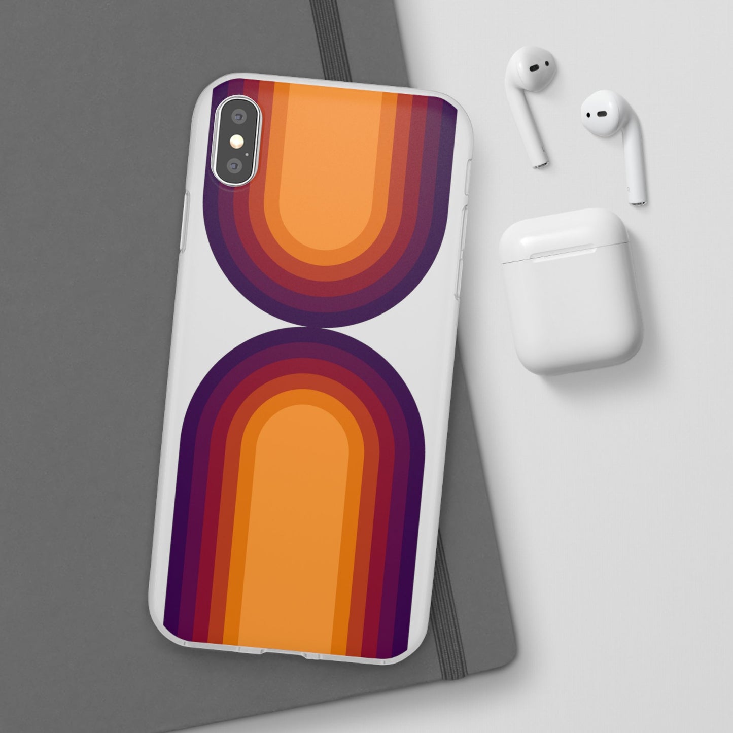 Stylish Geometric Phone Case, Flexible Phone Cover, Unique Modern Design, Perfect Gift, Trendy Accessory, Eco-Friendly Case