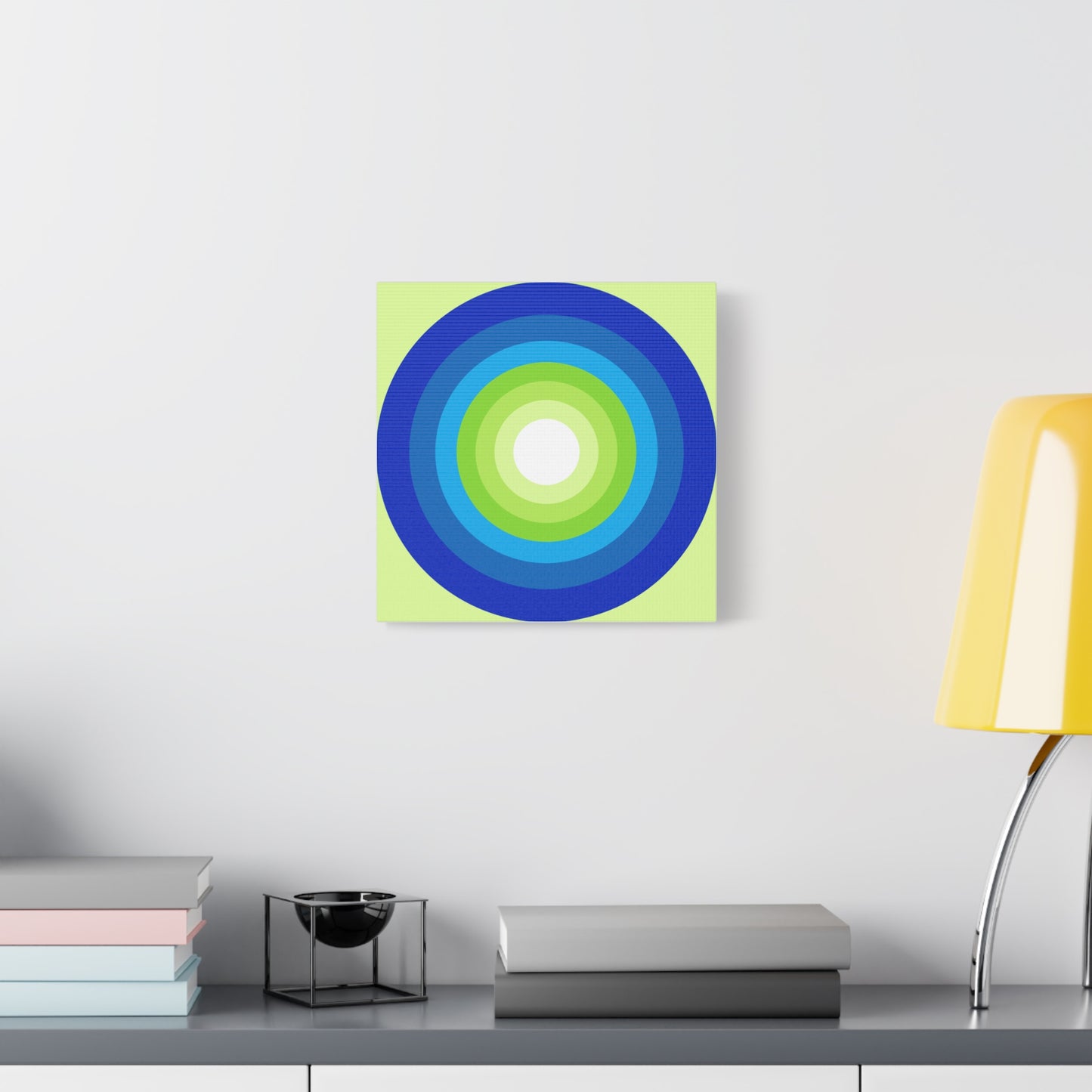 Modern Geometric Canvas Art | Bold Colors, Clean Lines, Creative Energy
