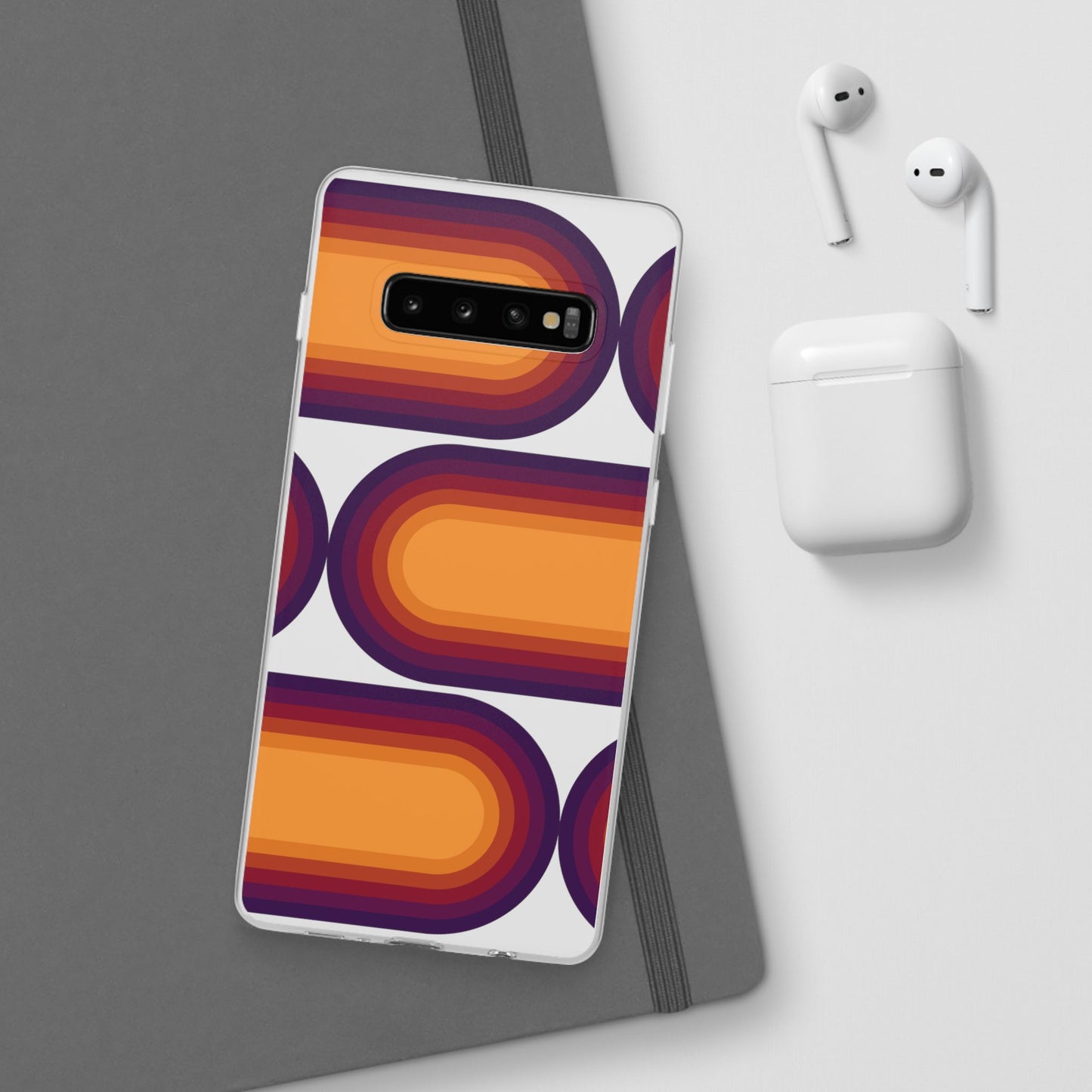 Stylish Geometric Phone Case, Flexible Phone Cover, Unique Modern Design, Perfect Gift, Trendy Accessory, Eco-Friendly Case