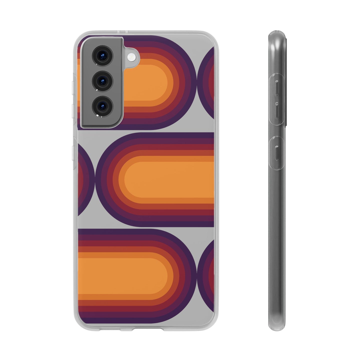 Stylish Geometric Phone Case, Flexible Phone Cover, Unique Modern Design, Perfect Gift, Trendy Accessory, Eco-Friendly Case