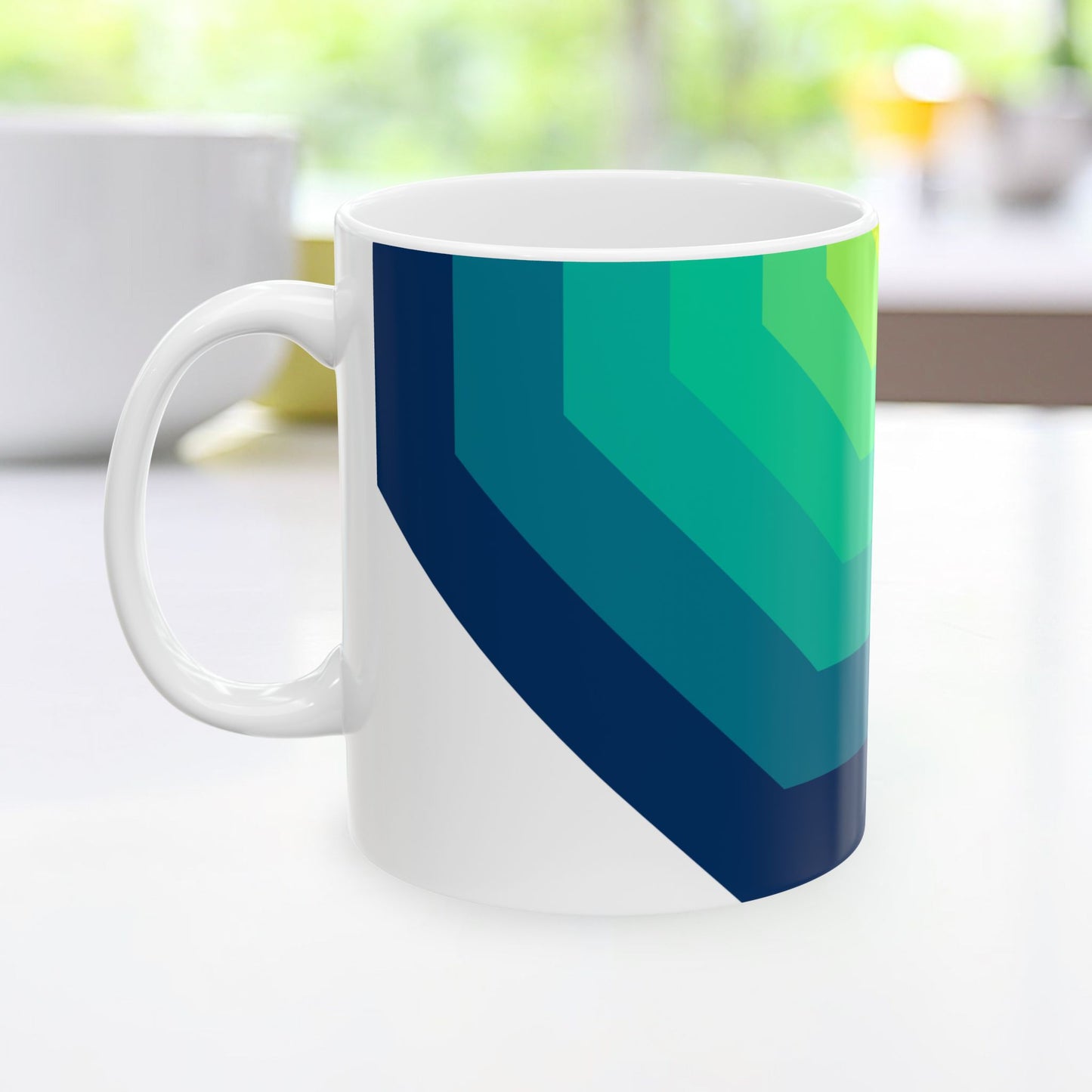 Geo Art Mug – Bold Color, Daily Joy