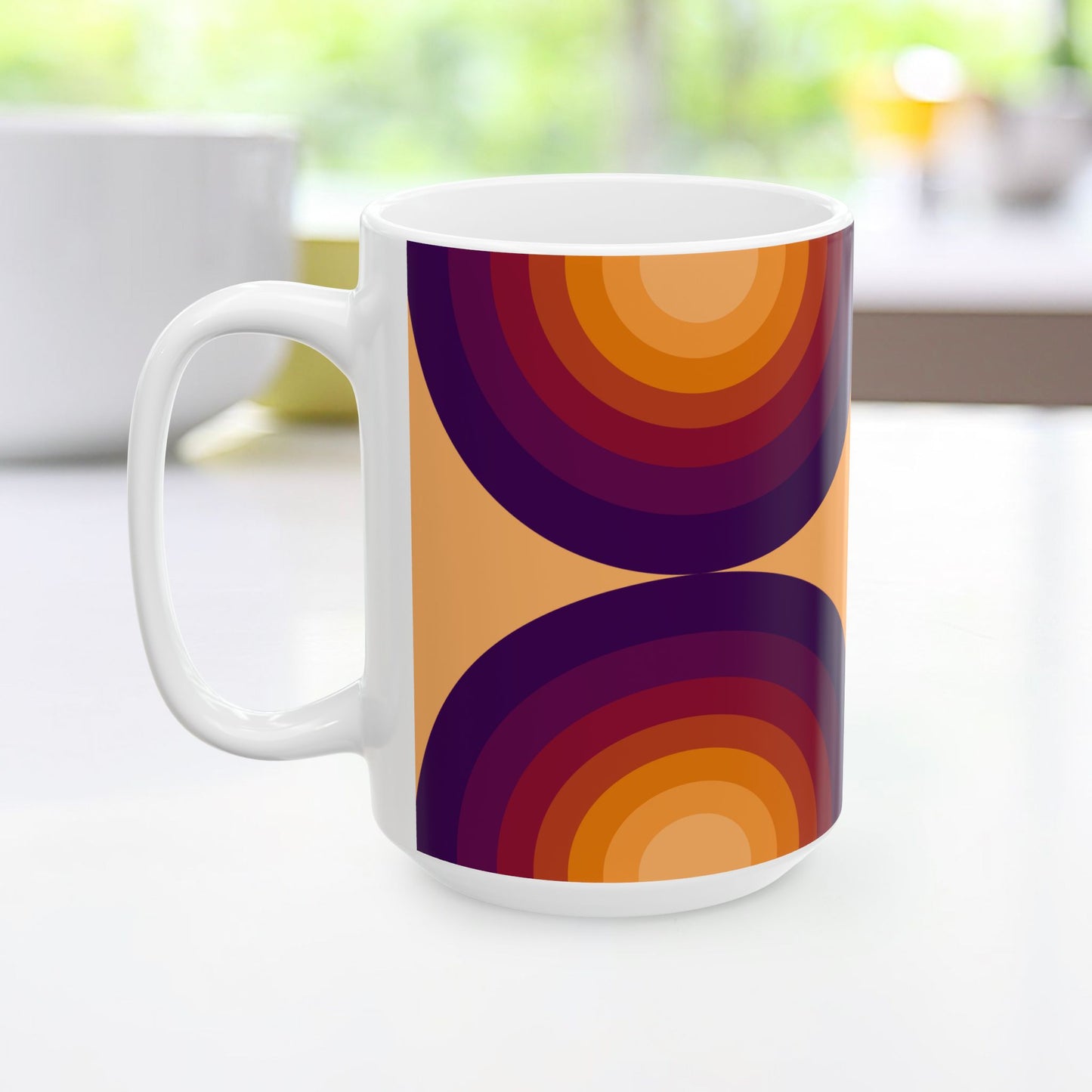 Geo Art Mug – Bold Color, Daily Joy