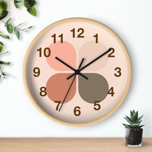 Geometric Art Wall Clock | Bold, Modern, and Right on Time