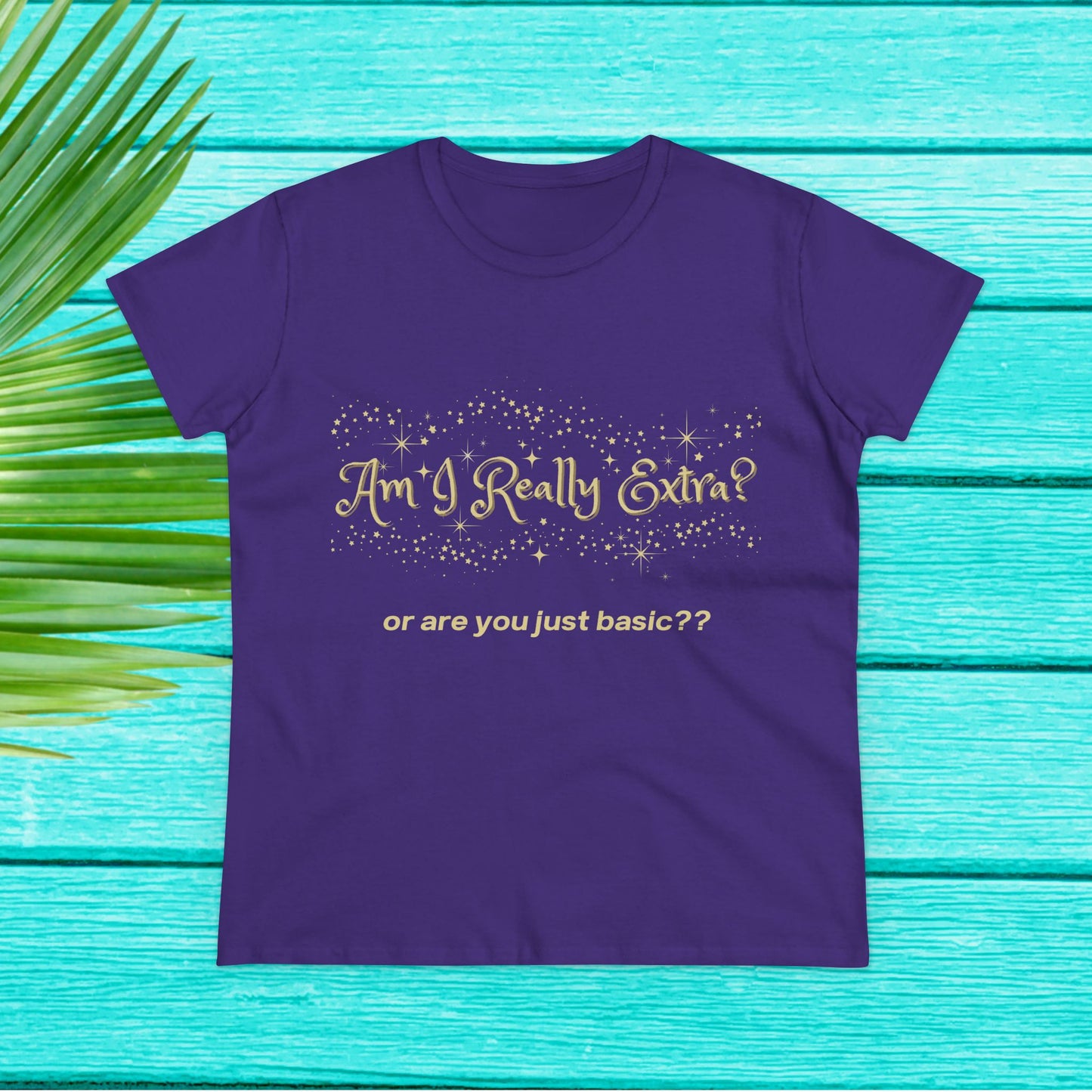 Am I Extra?  or Are You Just Basic? Funny Women’s Graphic Tee