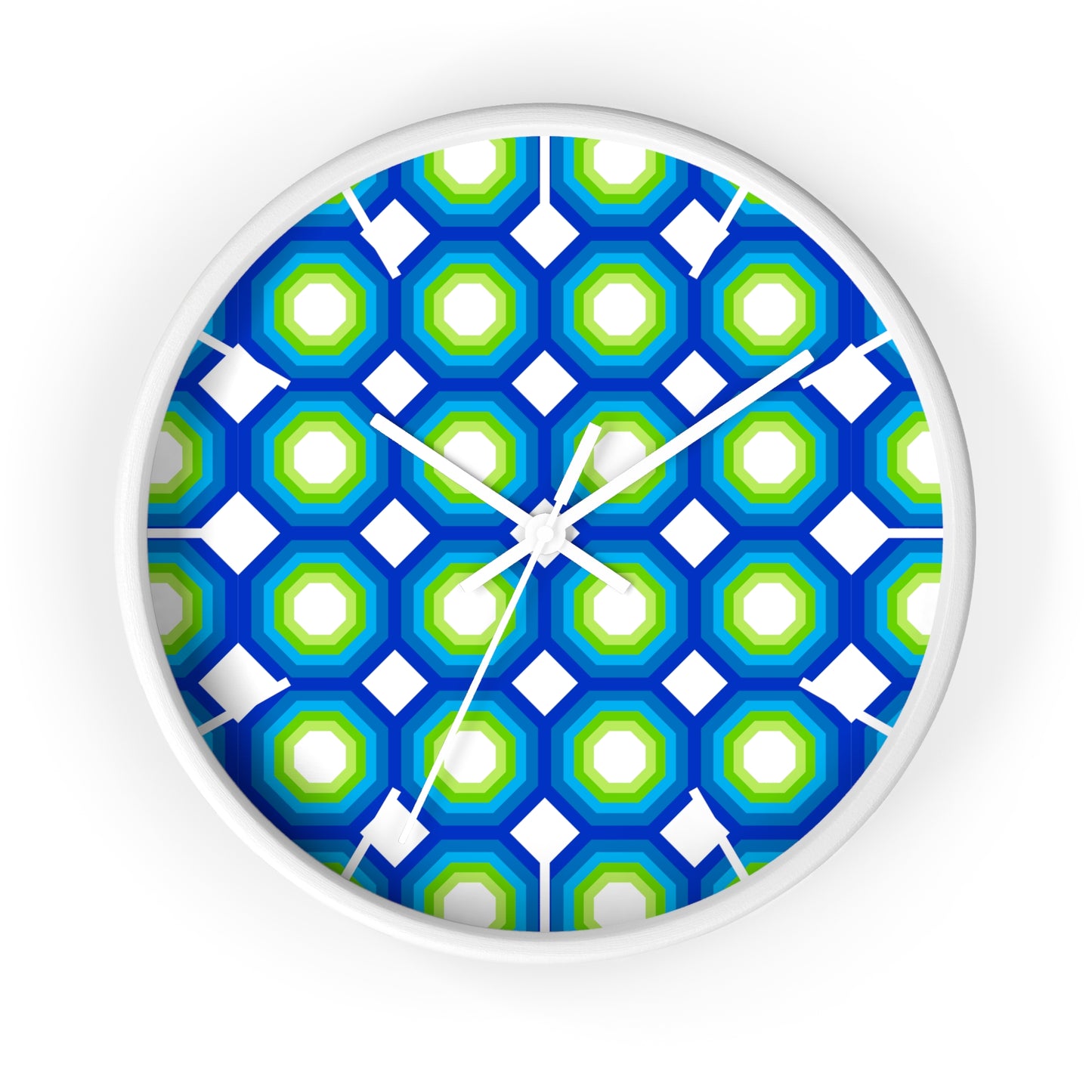 Geometric Art Wall Clock | Bold, Modern, and Right on Time