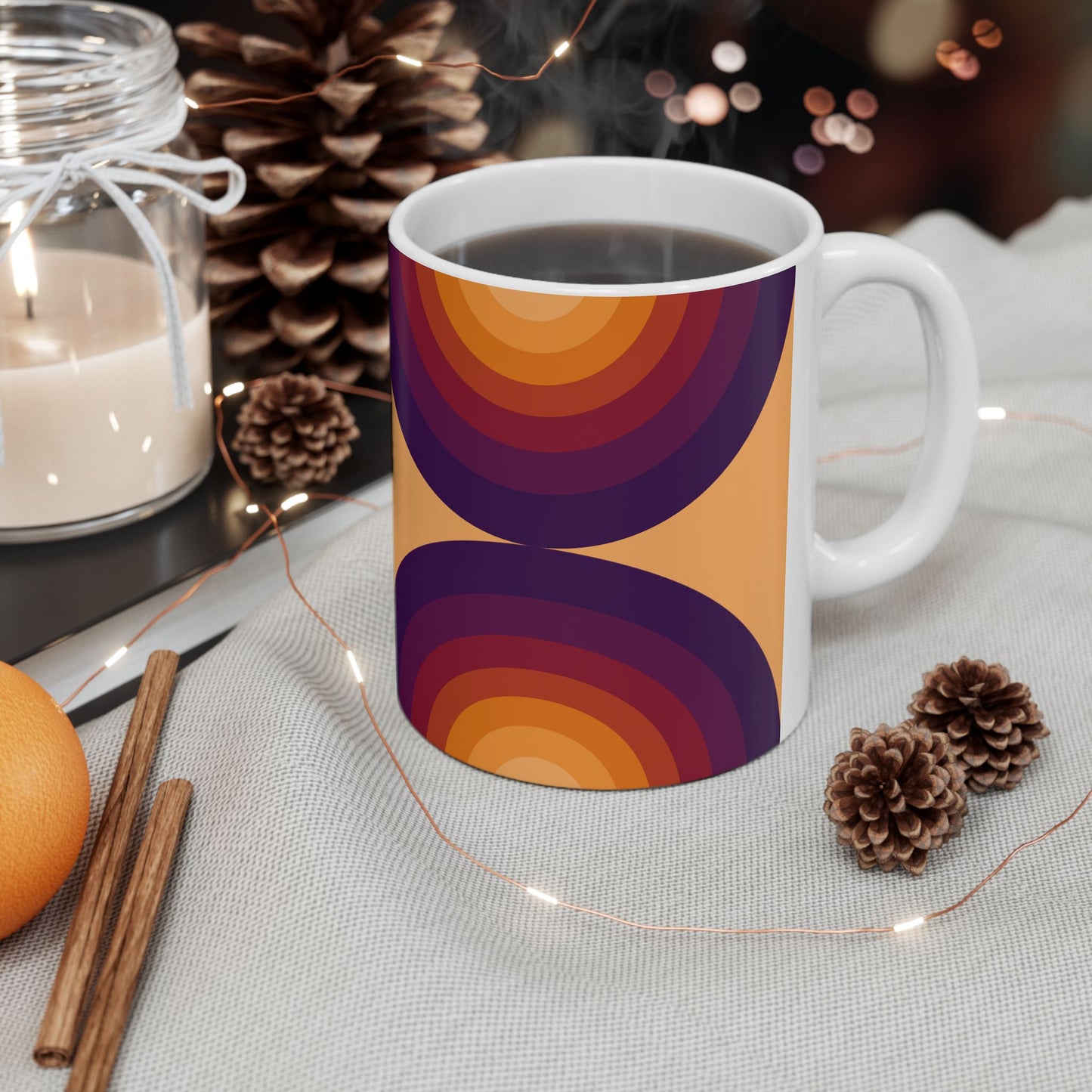 Geo Art Mug – Bold Color, Daily Joy