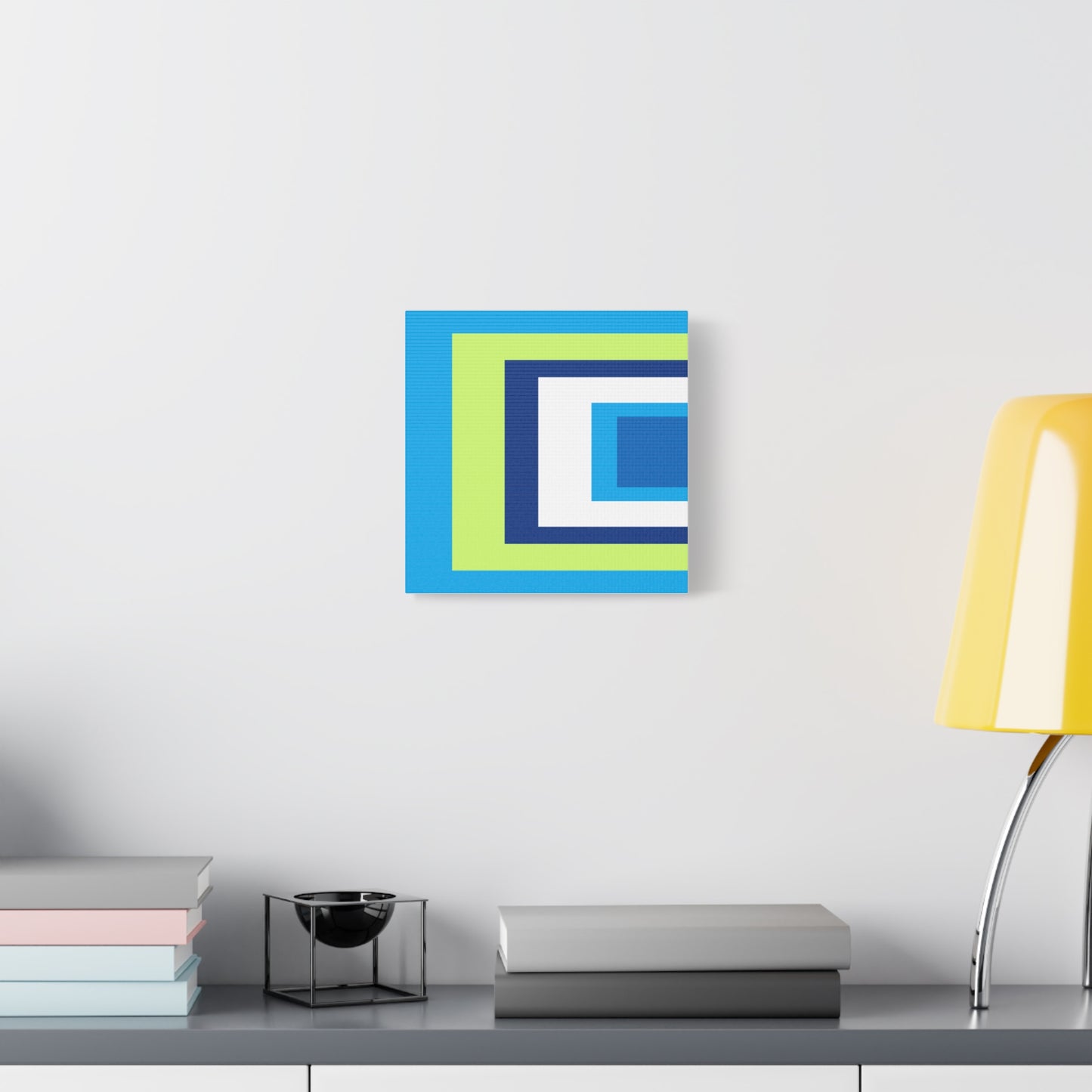 Modern Geometric Canvas Art | Bold Colors, Clean Lines, Creative Energy