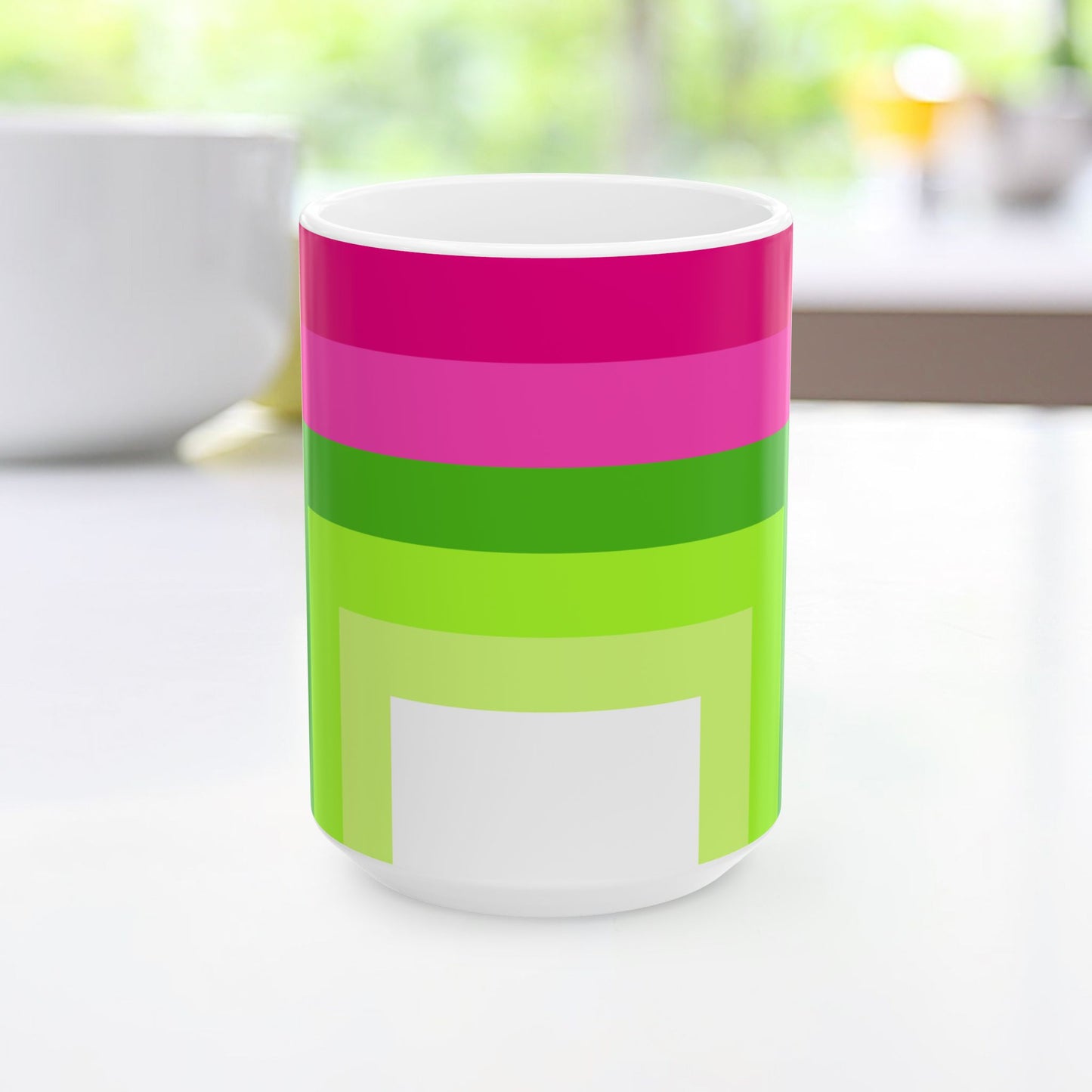 Geo Art Mug – Bold Color, Daily Joy