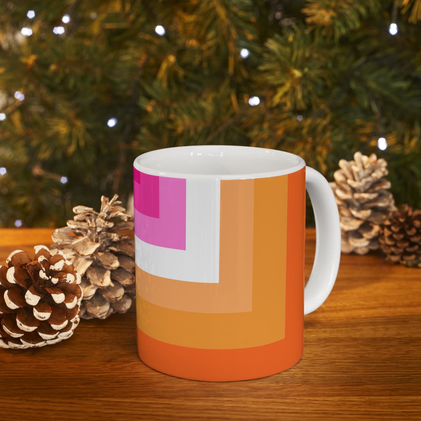 Geo Art Mug – Bold Color, Daily Joy