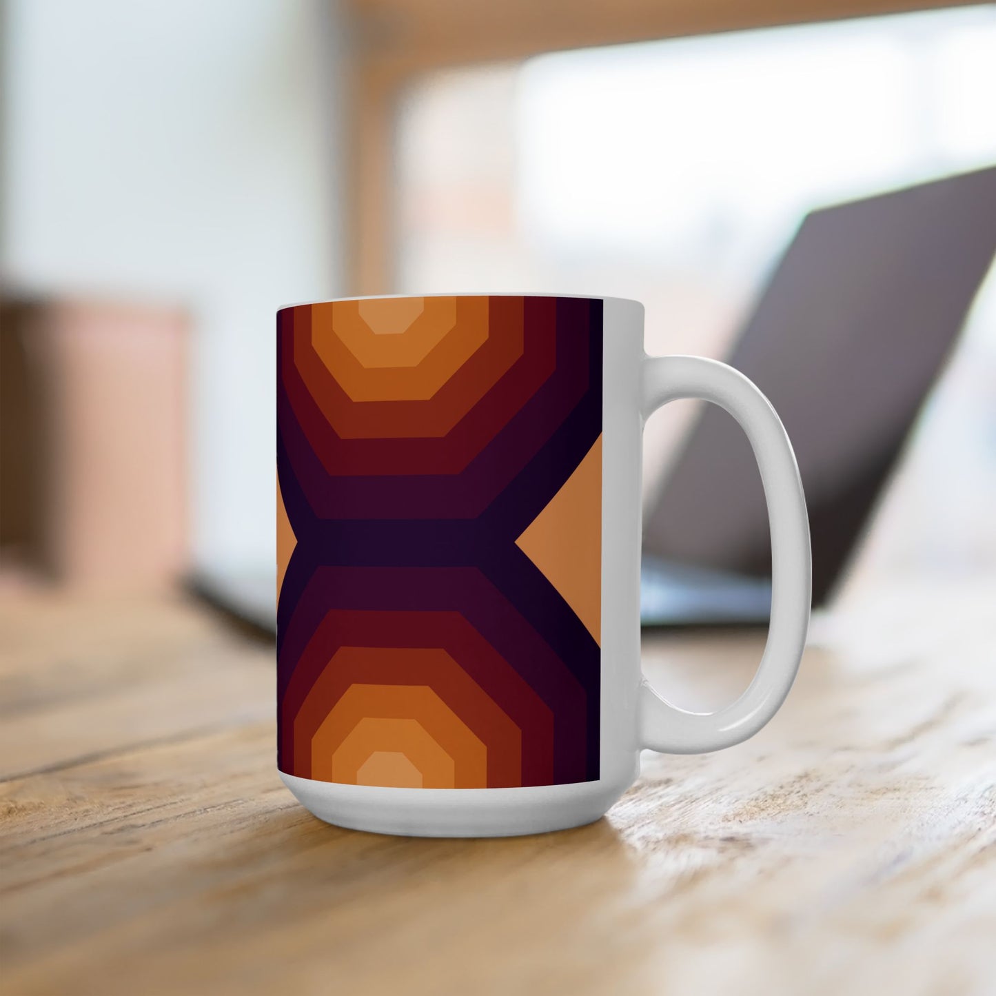 Geo Art Mug – Bold Color, Daily Joy