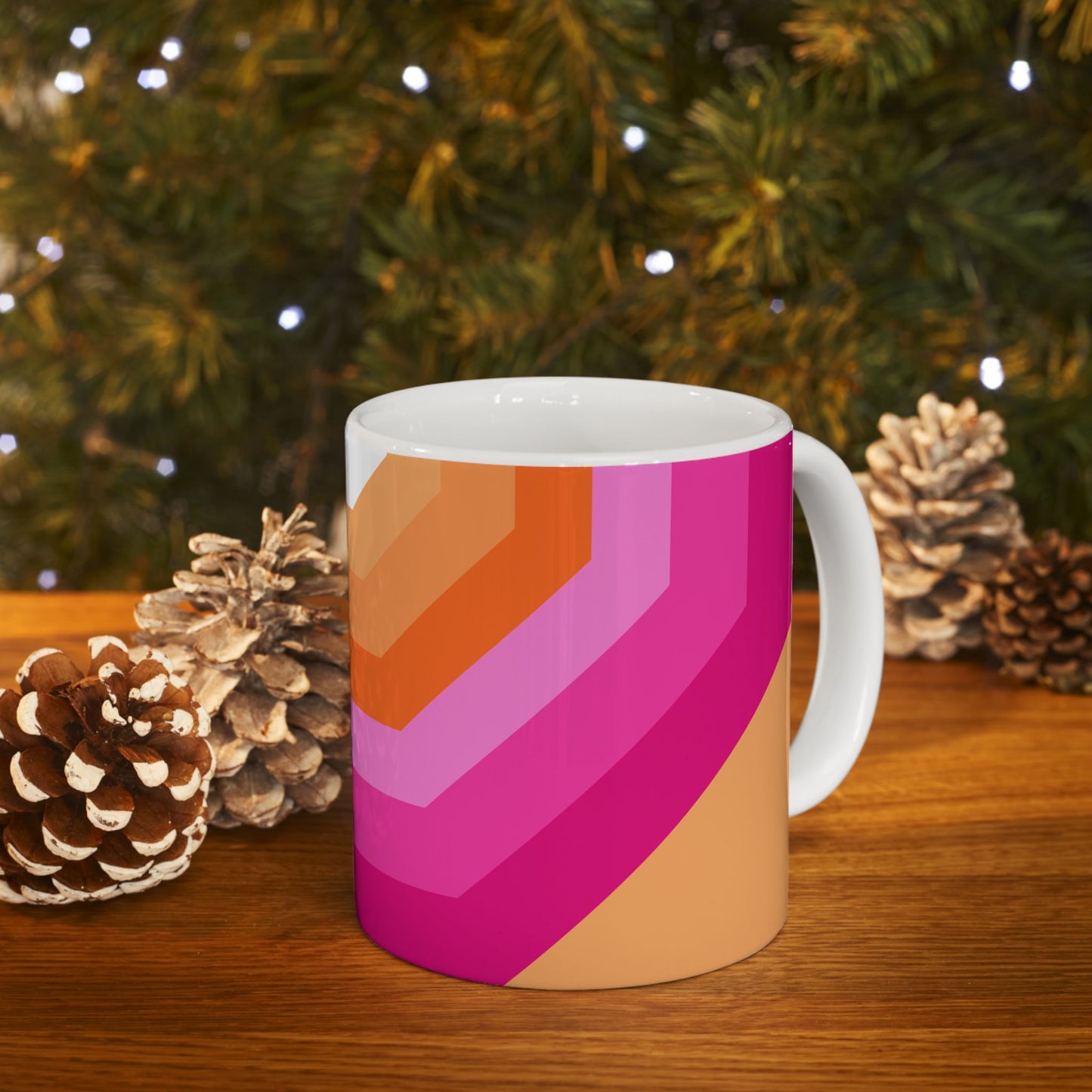 Geo Art Mug – Bold Color, Daily Joy