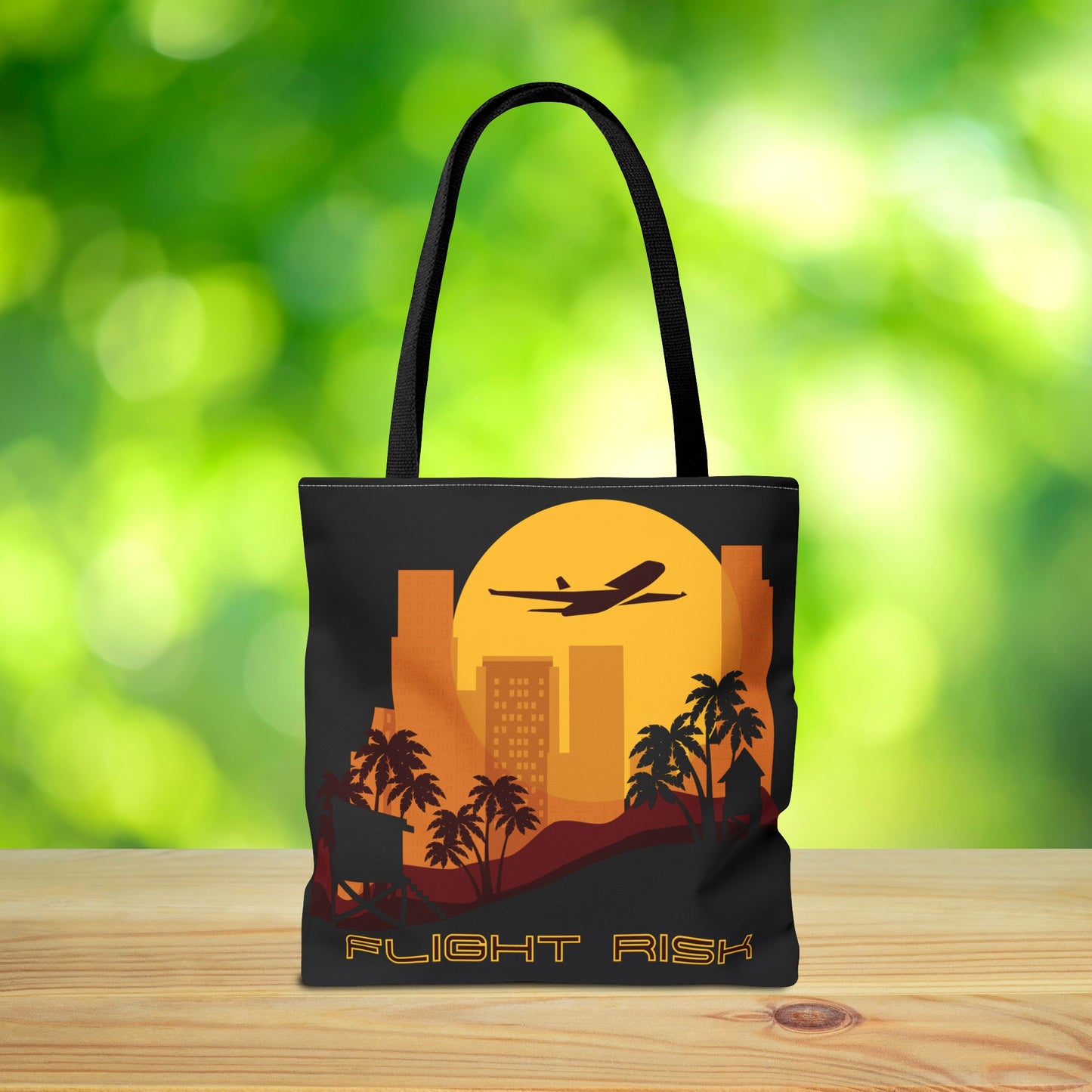 Flight Risk Tote Bag – 3 sizes | A little mysterious & Wanderlust-fueled