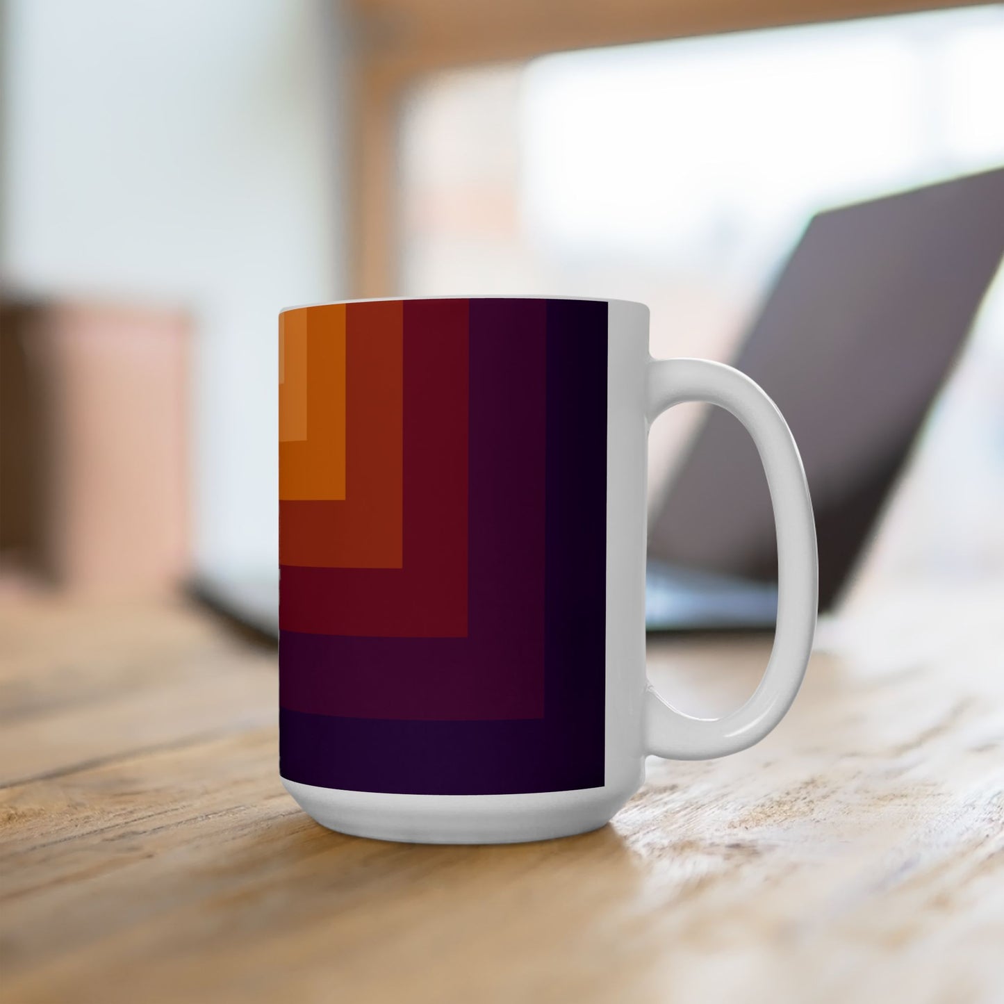 Geo Art Mug – Bold Color, Daily Joy