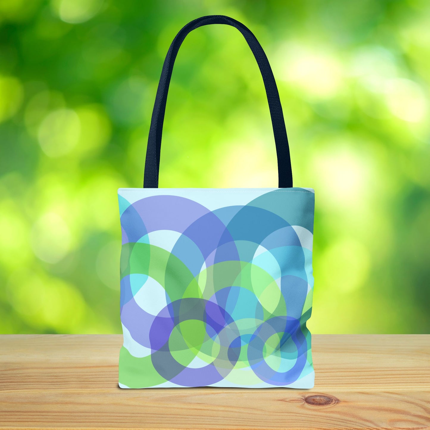 Geo Bubbles Tote Bag – 3 sizes | Playful. Modern. Lightweight.