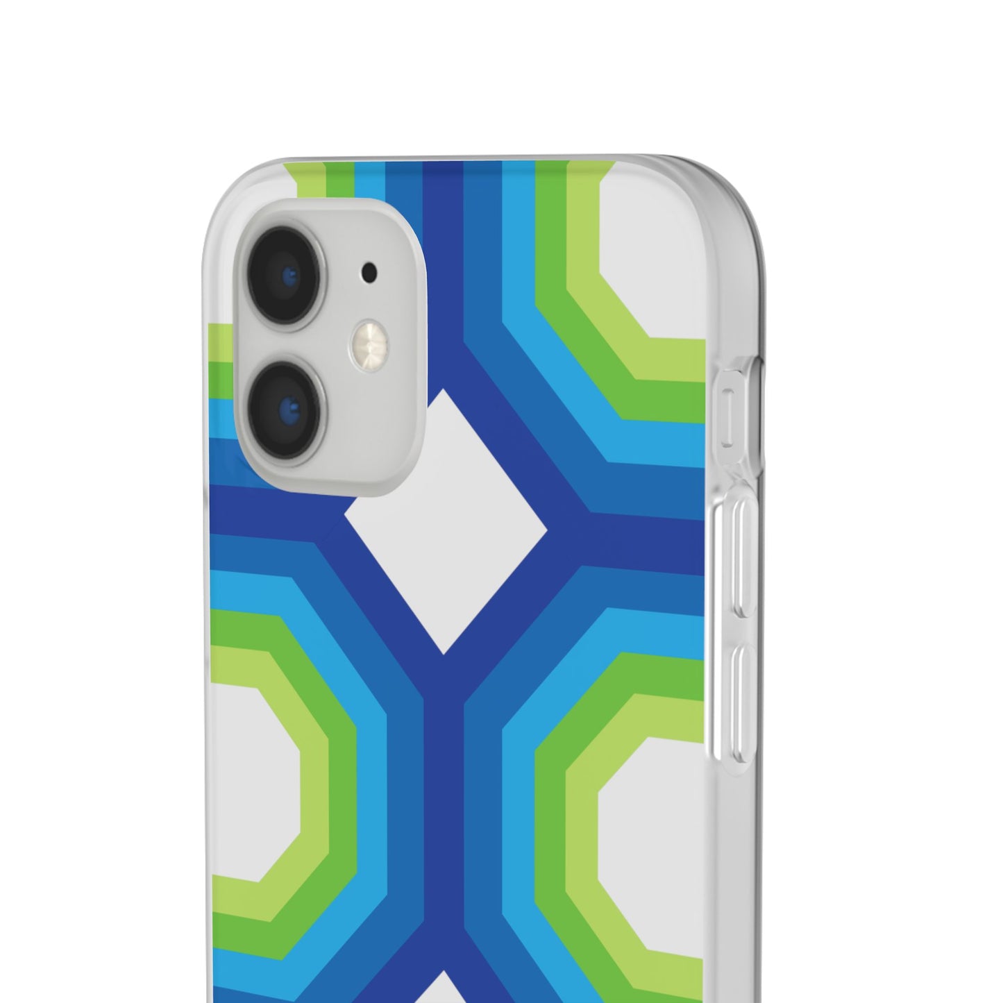 Stylish Geometric Phone Case, Flexible Phone Cover, Unique Modern Design, Perfect Gift, Trendy Accessory, Eco-Friendly Case