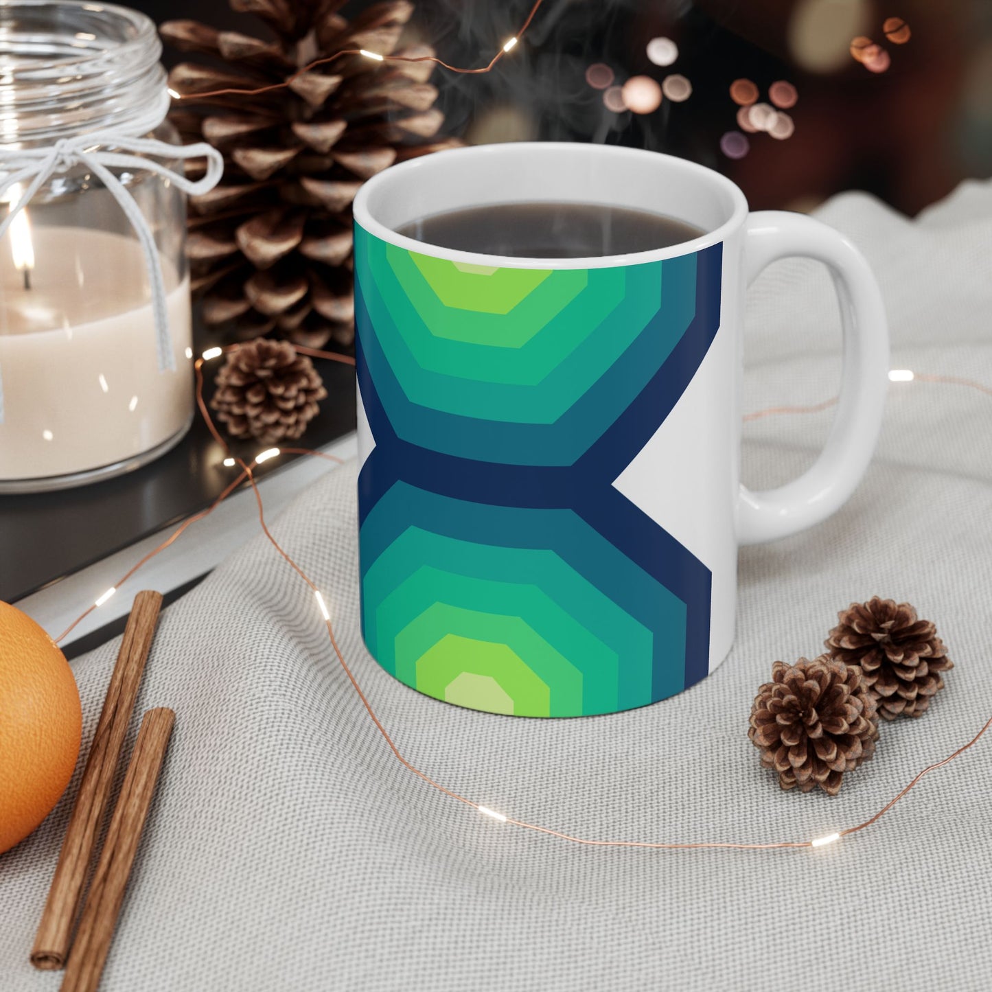 Geo Art Mug – Bold Color, Daily Joy