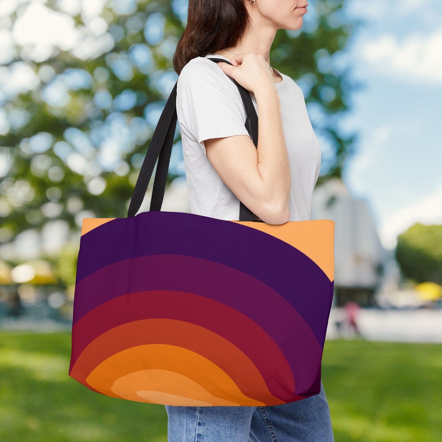 Geometric Art — XL Tote Bag | Carry-All