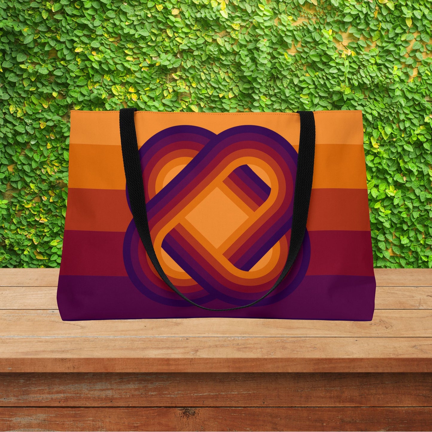 Geometric Art — XL Tote Bag | Carry-All