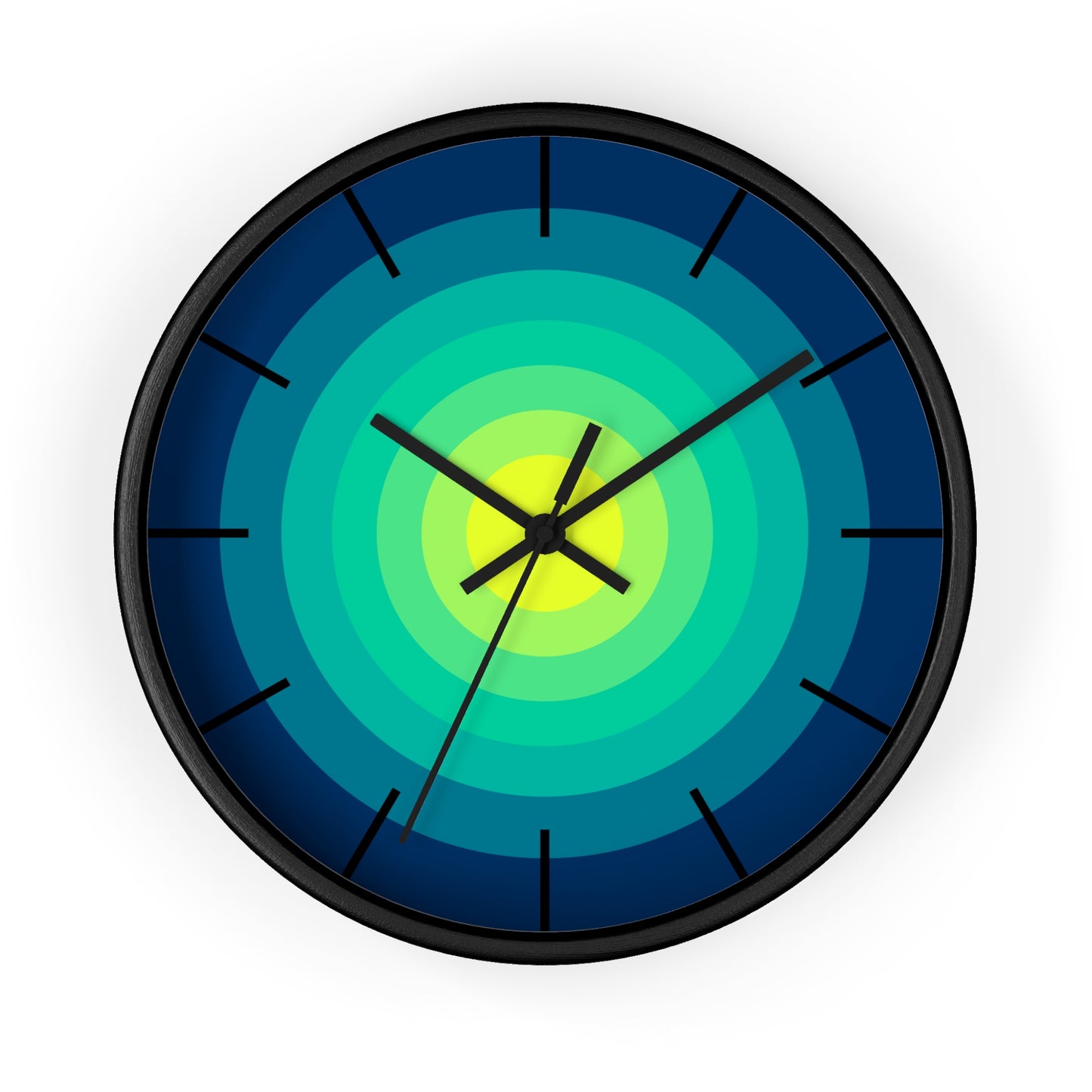 Geometric Art Wall Clock | Bold, Modern, and Right on Time